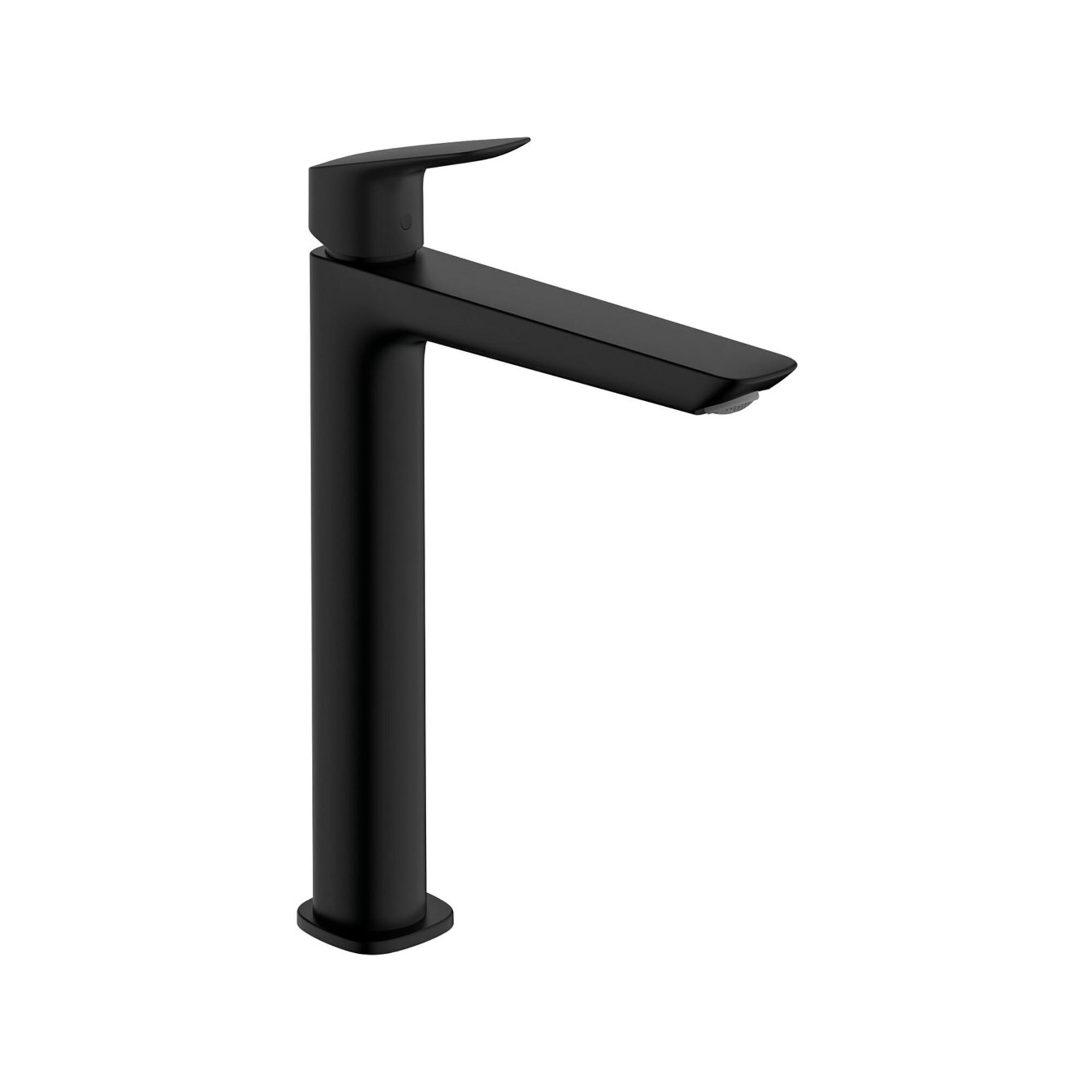 Hansgrohe Einhebel-Waschtischarmatur Logis Zugst.Abl.Gar., Ausl. 172Mm, Matt-Sw (71257670)