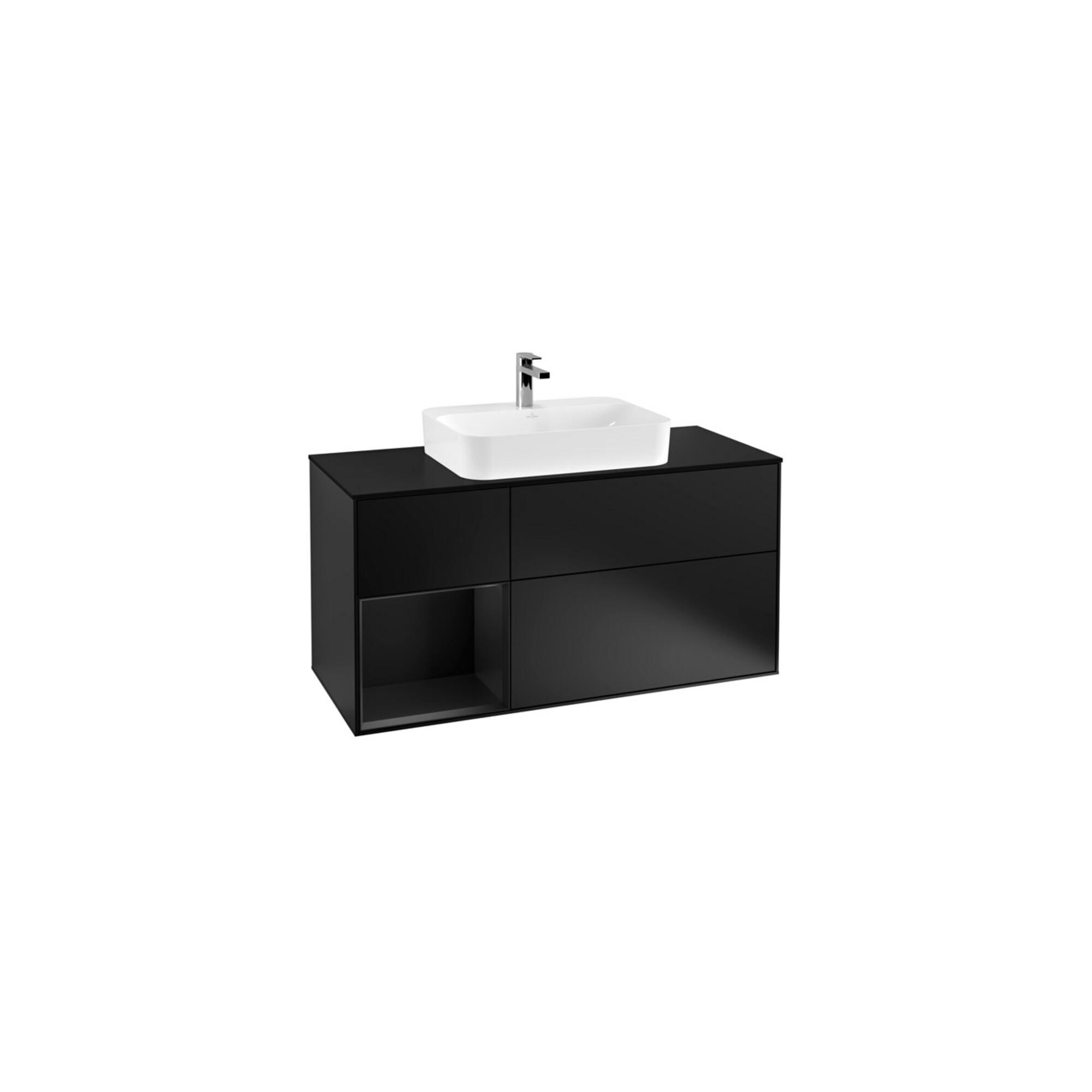 V&B Waschtischunterschrank Finion 120Cm, Pl B M, Rg L Bla M Lac, Bla M Lac ; Villeroy & Boch (F412PDPD)