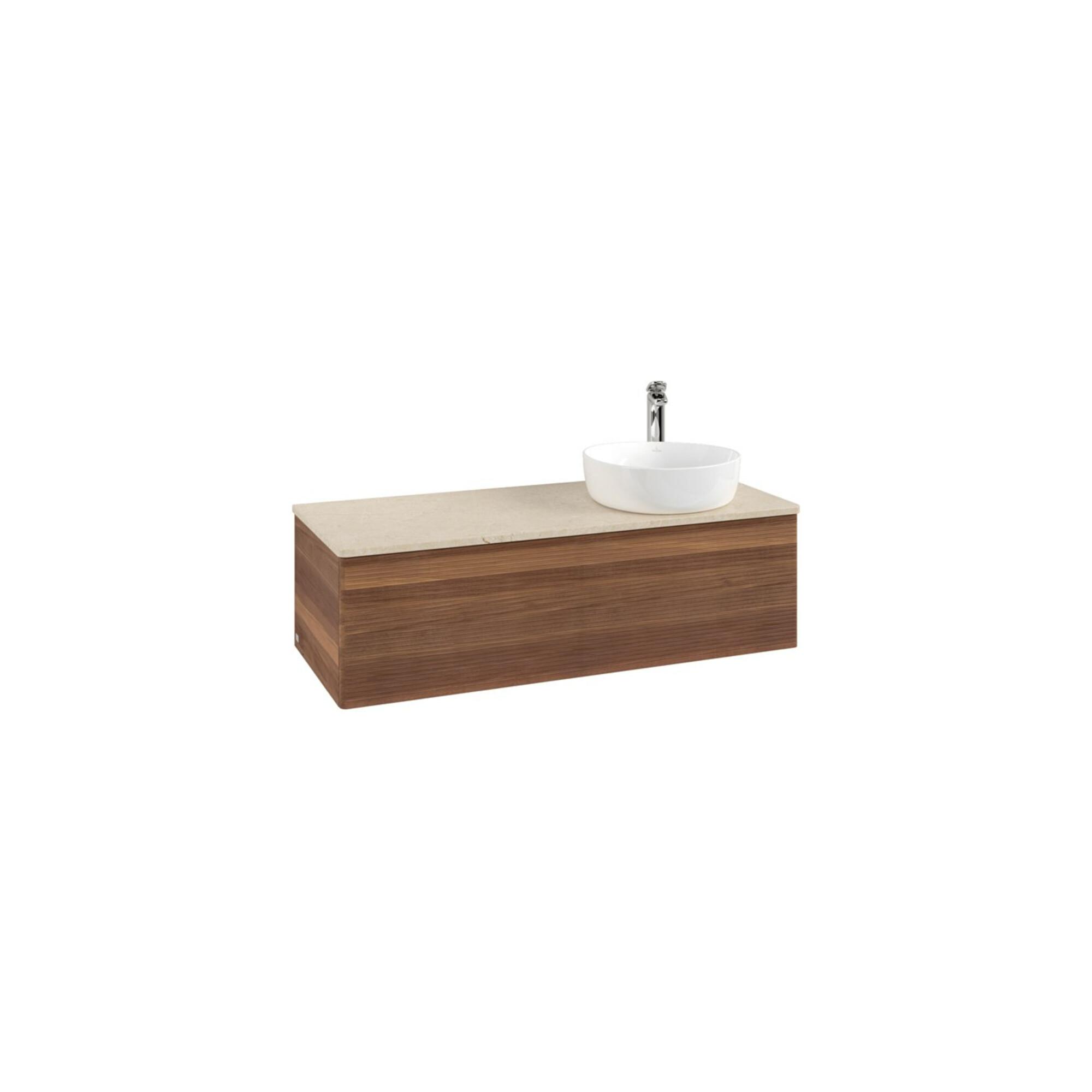 V&B Waschtischunterschrank Mit Frontstruktur, Mit Beleuchtung Antao 120X36X50Cm, Hl, Wbp Botti., W. Wal ; Villeroy & Boch (L34153HM)