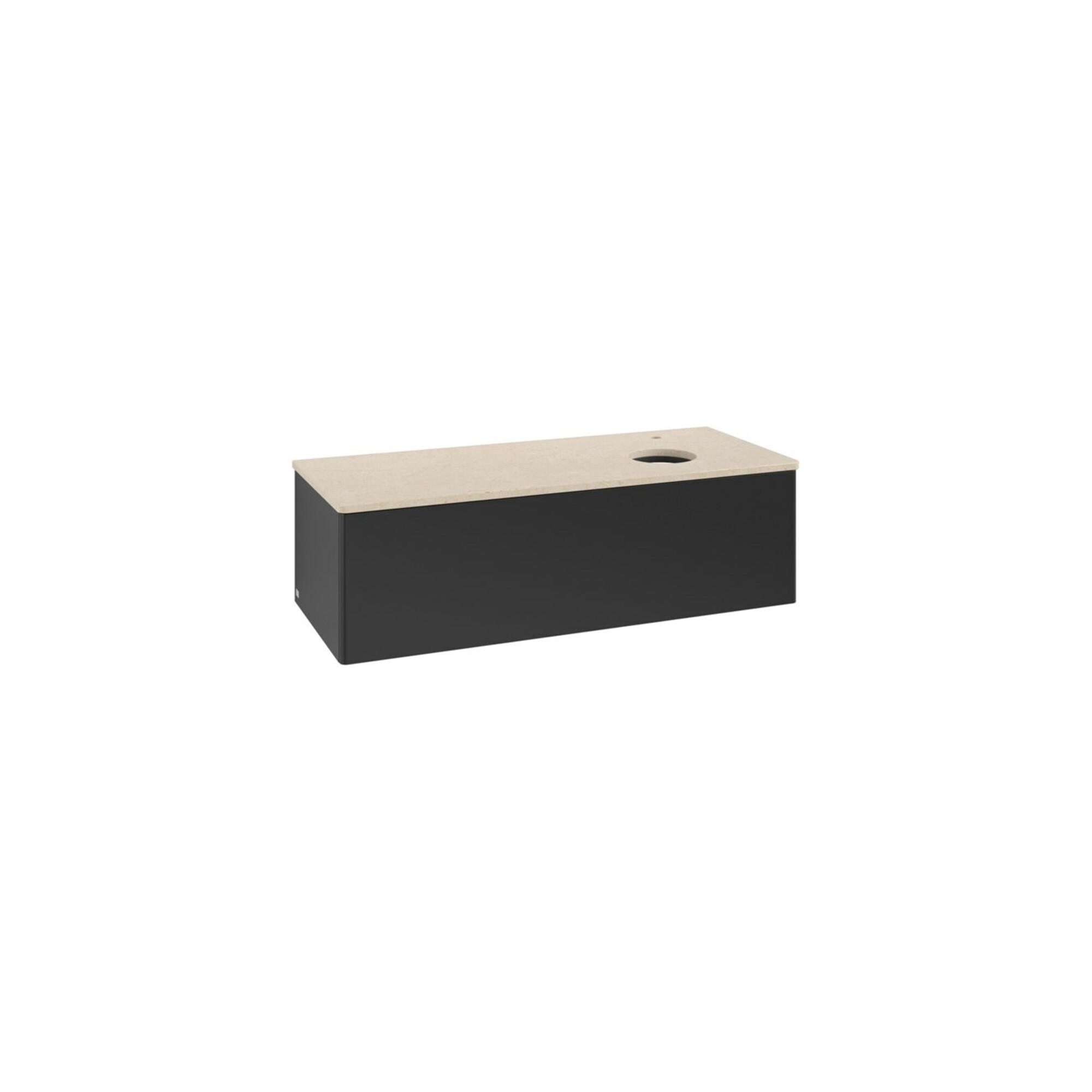 V&B Waschtischunterschrank Ohne Frontstruktur, Mit Beleuchtung Antao 120X36X50Cm, Hl, Wbp Botti., Bla M Lac ; Villeroy & Boch (L34053PD)