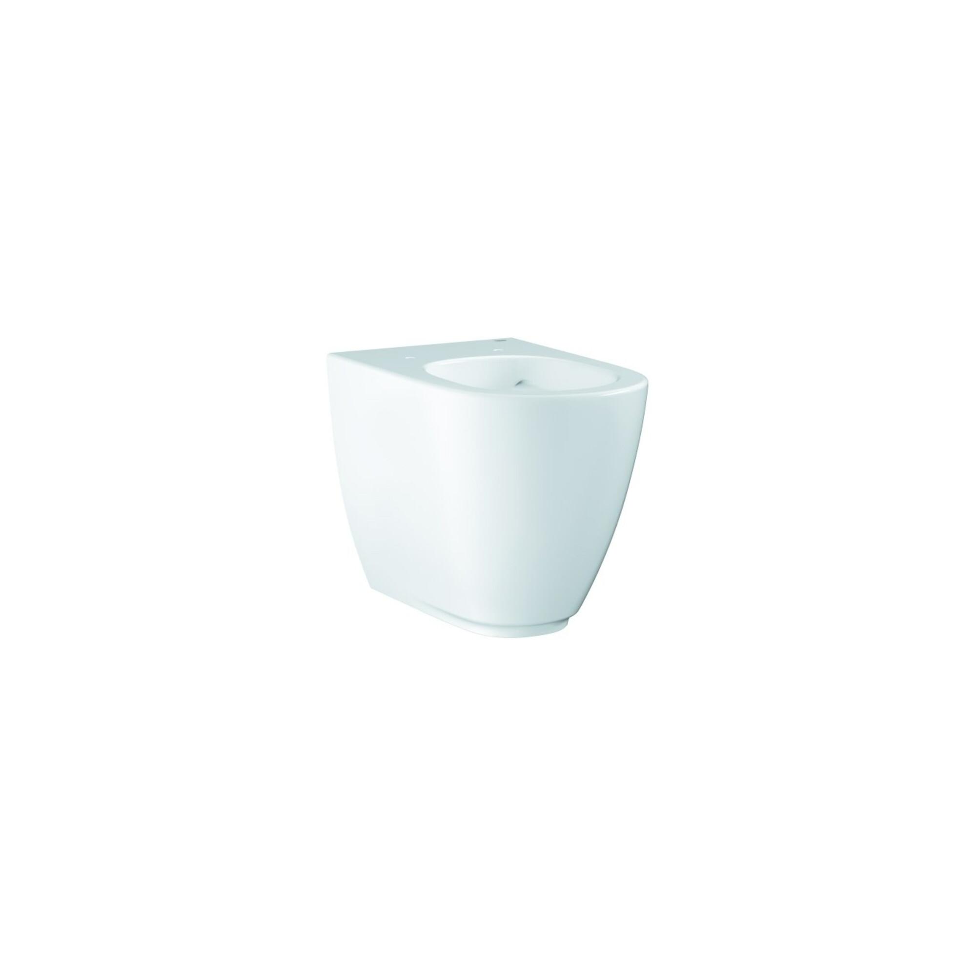 Grohe Stand-Wc, TiefspüLer Essence Keramik SpüLrandlos, Abgang Universal, Alpinweiß (3957300H)