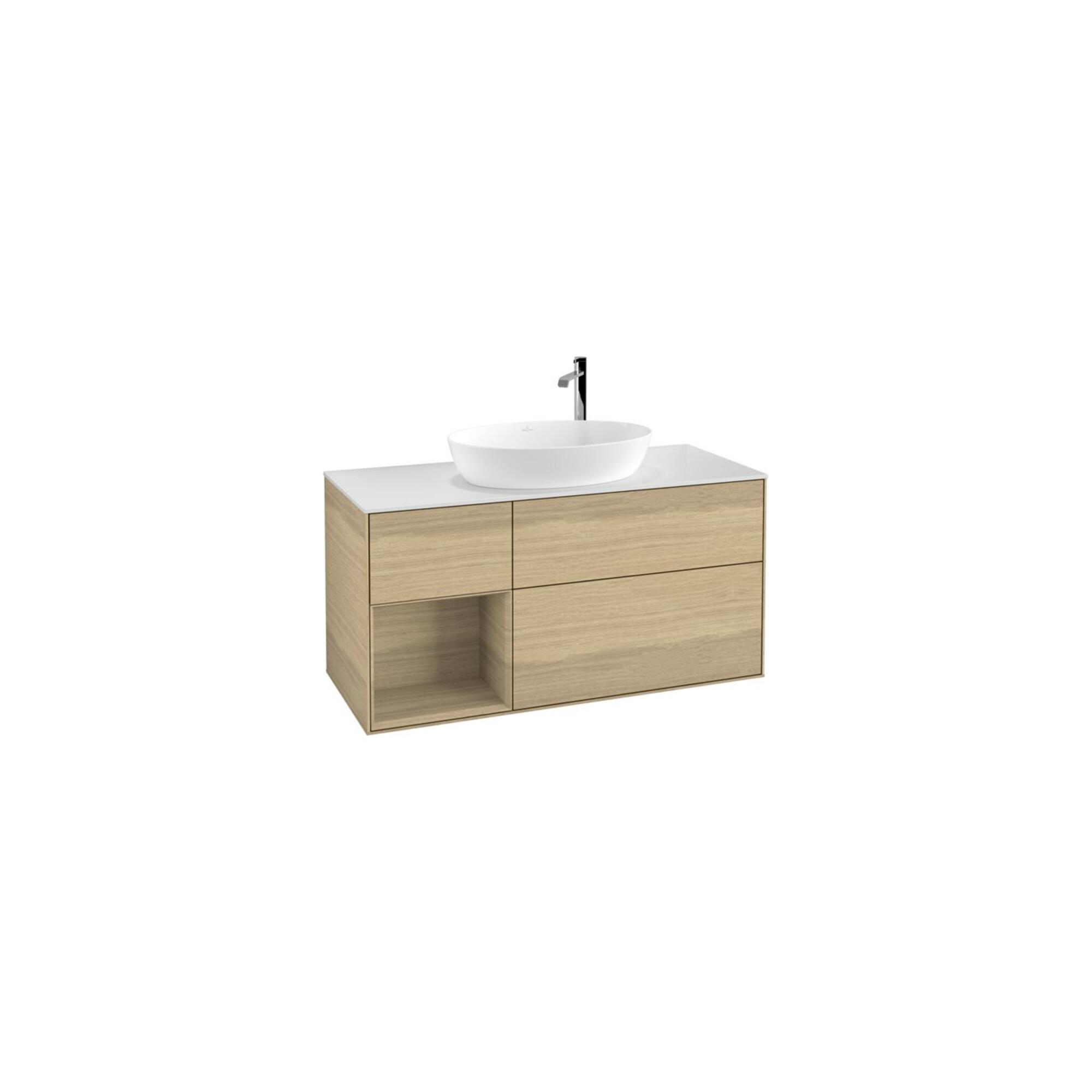 V&B Waschtischunterschrank Wandbeleuchtung Finion 120Cm, Pl Wh. M, Reg Oa Ven, Oa Ven ; Villeroy & Boch (G941PCPC)