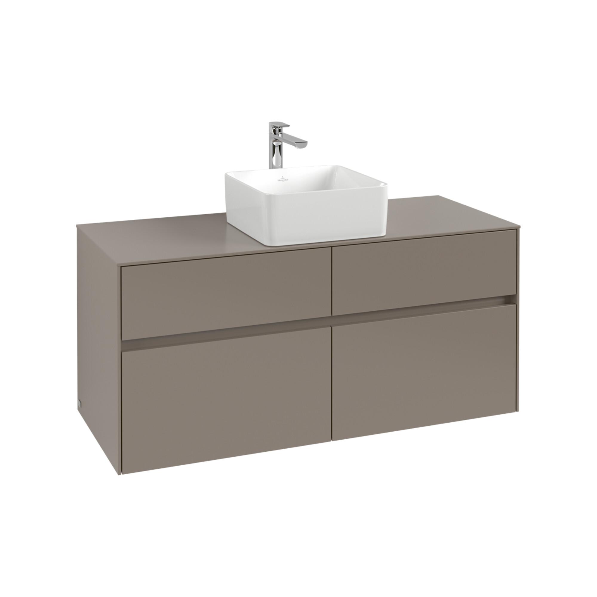 V&B Waschtischunterschrank Collaro 120X54,8X50Cm, Wt Mittig, Soft Green ; Villeroy & Boch (C04100AF)