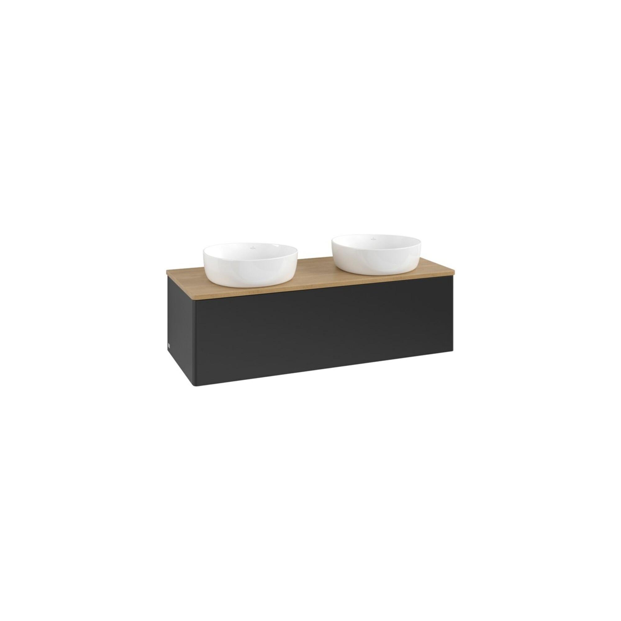 V&B Waschtischunterschrank Ohne Frontstruktur, Mit Beleuchtung Antao 120X36X50Cm, Wbp Hon. Oa, Bla M Lac ; Villeroy & Boch (L35011PD)