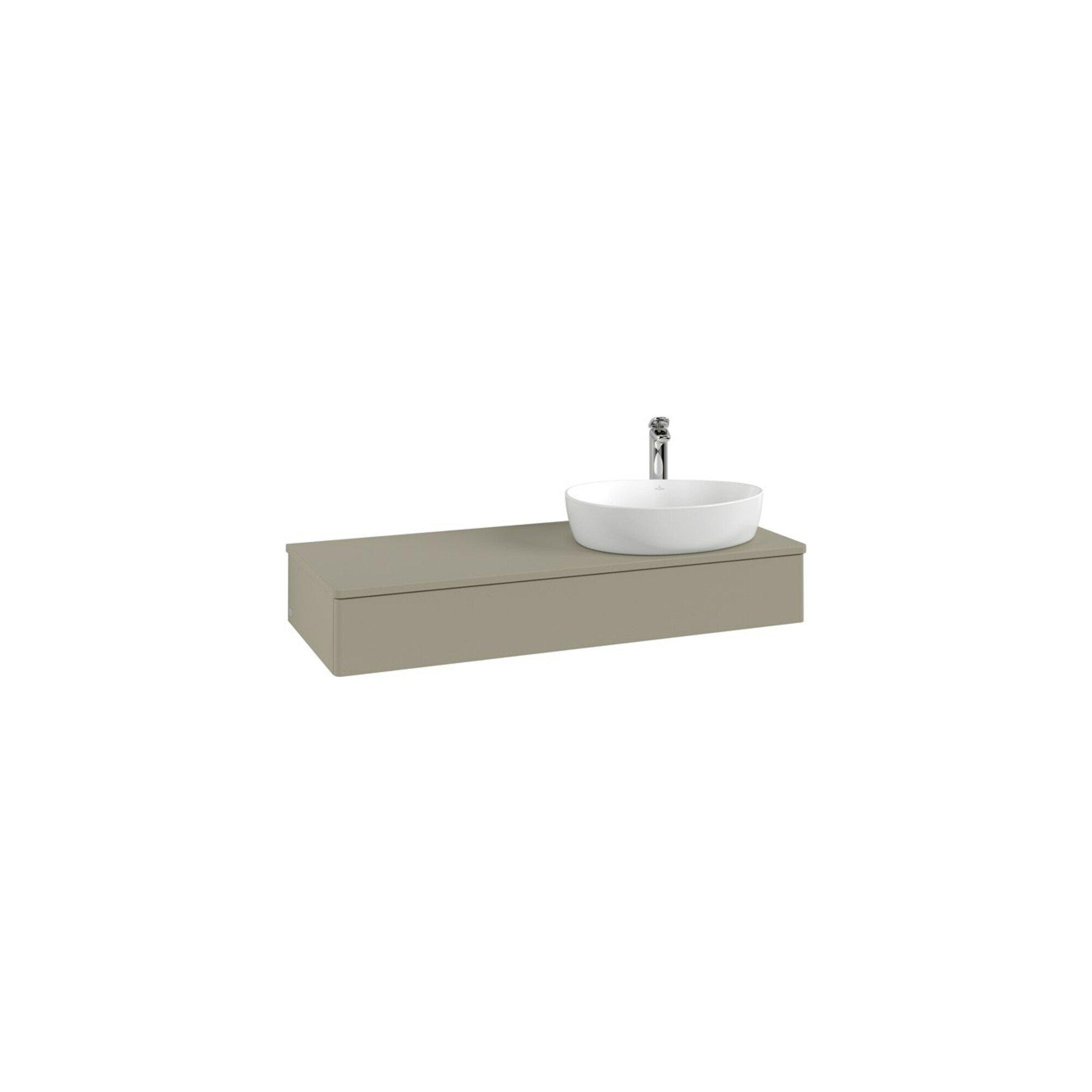 V&B Waschtischunterschrank Ohne Frontstruktur Antao 120X19X50Cm, Hl, Wbp Lac, Md Bl. M Lac ; Villeroy & Boch (K12050HG)