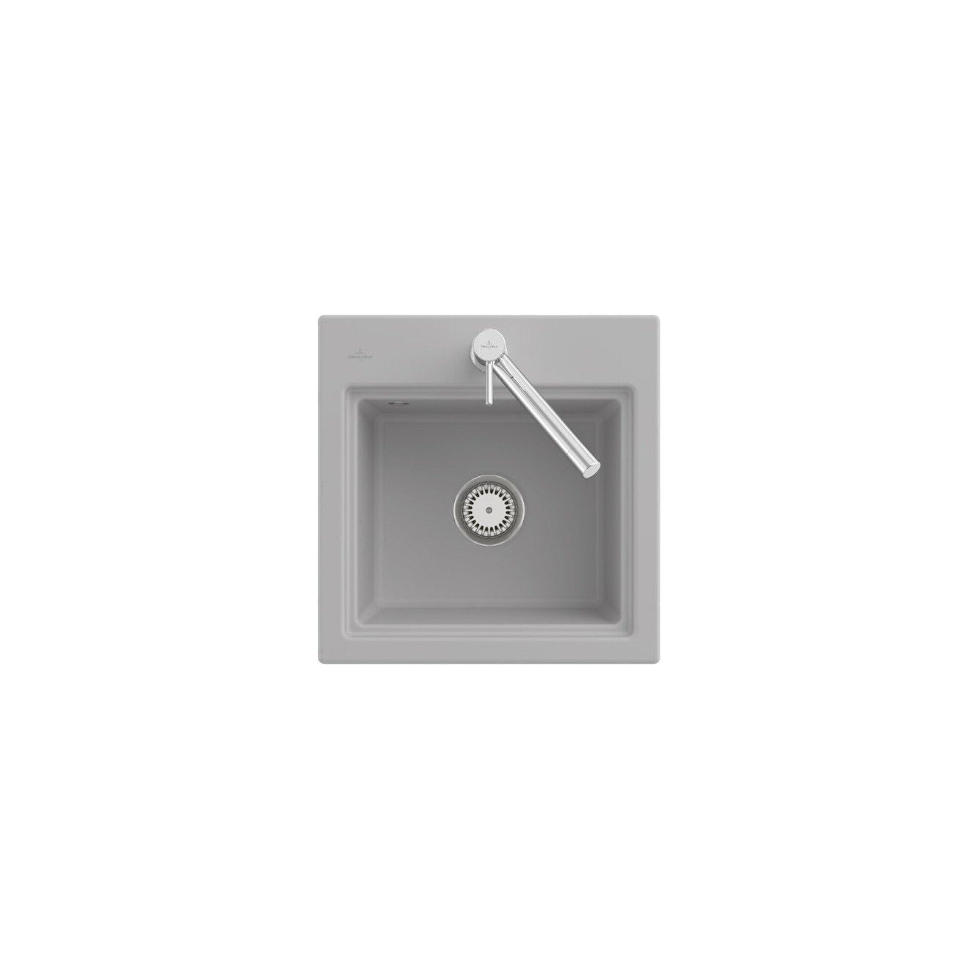 V&B SpüLe Subway Style 50 S Git., L, M Abl., Exzenter, Crema C-Plus ; Villeroy & Boch (335A02KR)