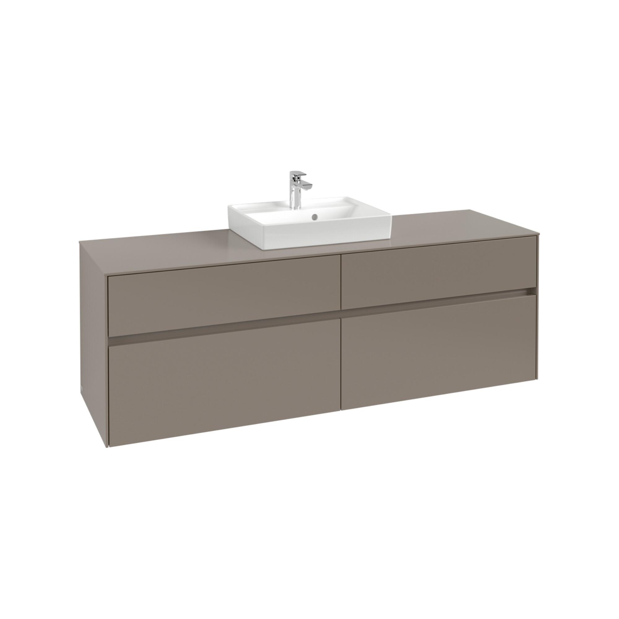 V&B Waschtischunterschrank Collaro 160X54,8X50Cm, Wt Mi, Led 12W, Mar Bl. ; Villeroy & Boch (C077B0VQ)