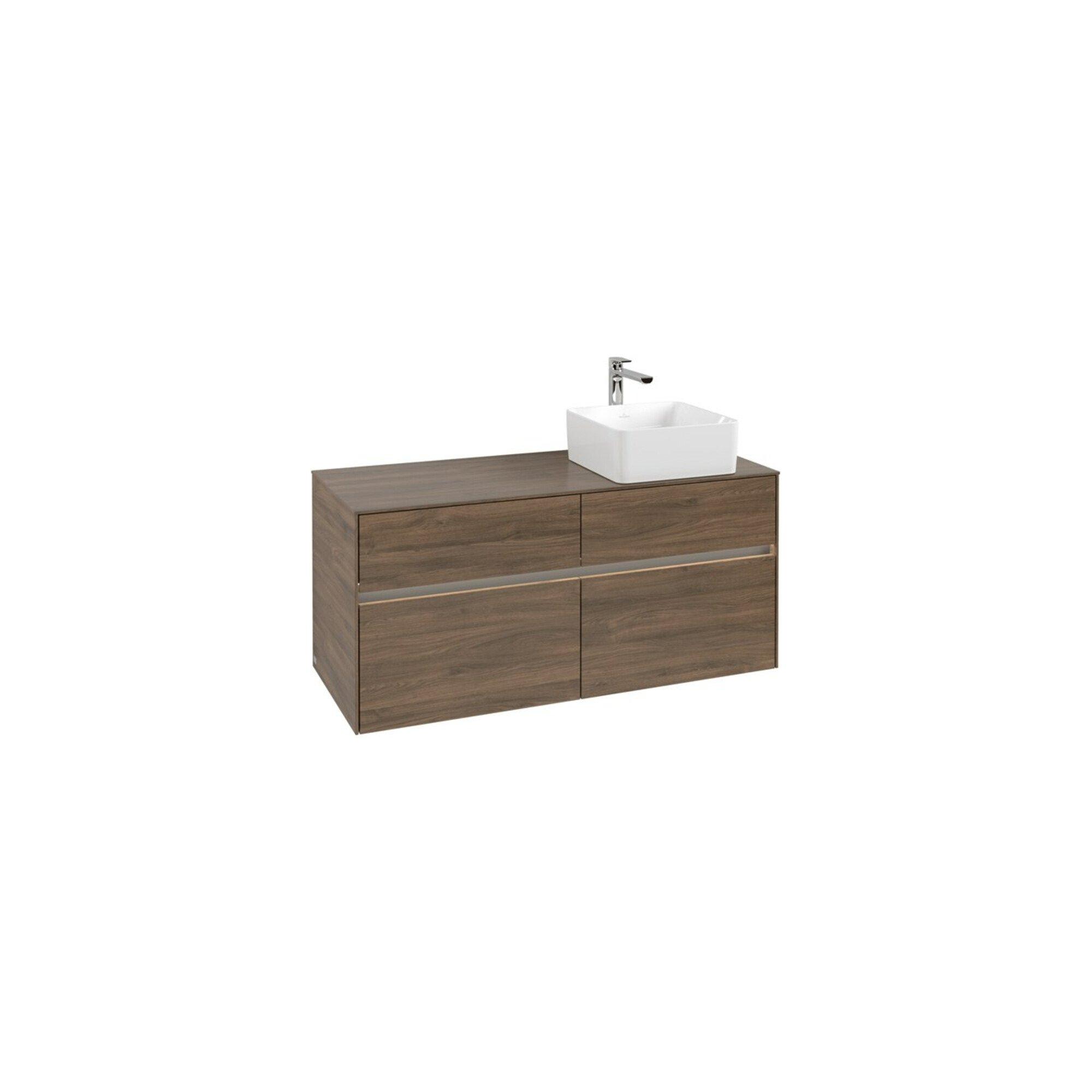 V&B Waschtischunterschrank Collaro 120X54,8X50Cm, Wt R, Led 8,8 W, Ariz. Oa ; Villeroy & Boch (C043B0VH)