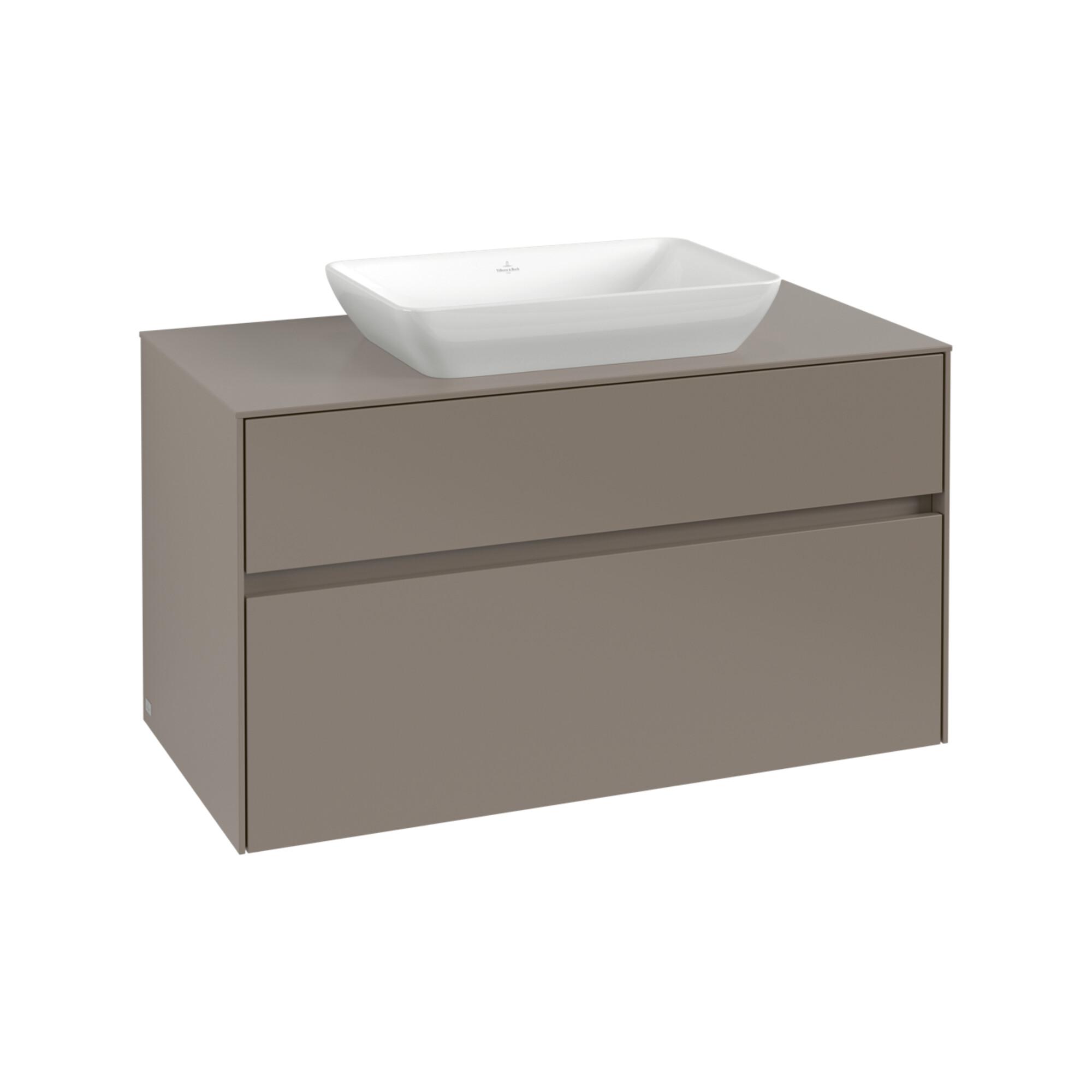 V&B Waschtischunterschrank Collaro 100X54,8X50Cm, Wt Mi, Led 7,3 W, Mar Bl. ; Villeroy & Boch (C109B0VQ)