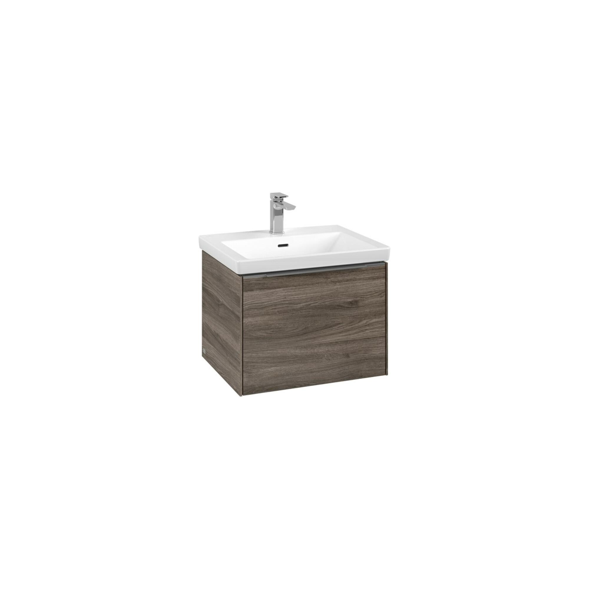 V&B Waschtischunterschrank Subway 3.0 57,2X42,9X47,8Cm, O Le/Gr Alu Gl, St. Oa ; Villeroy & Boch (C57700RK)