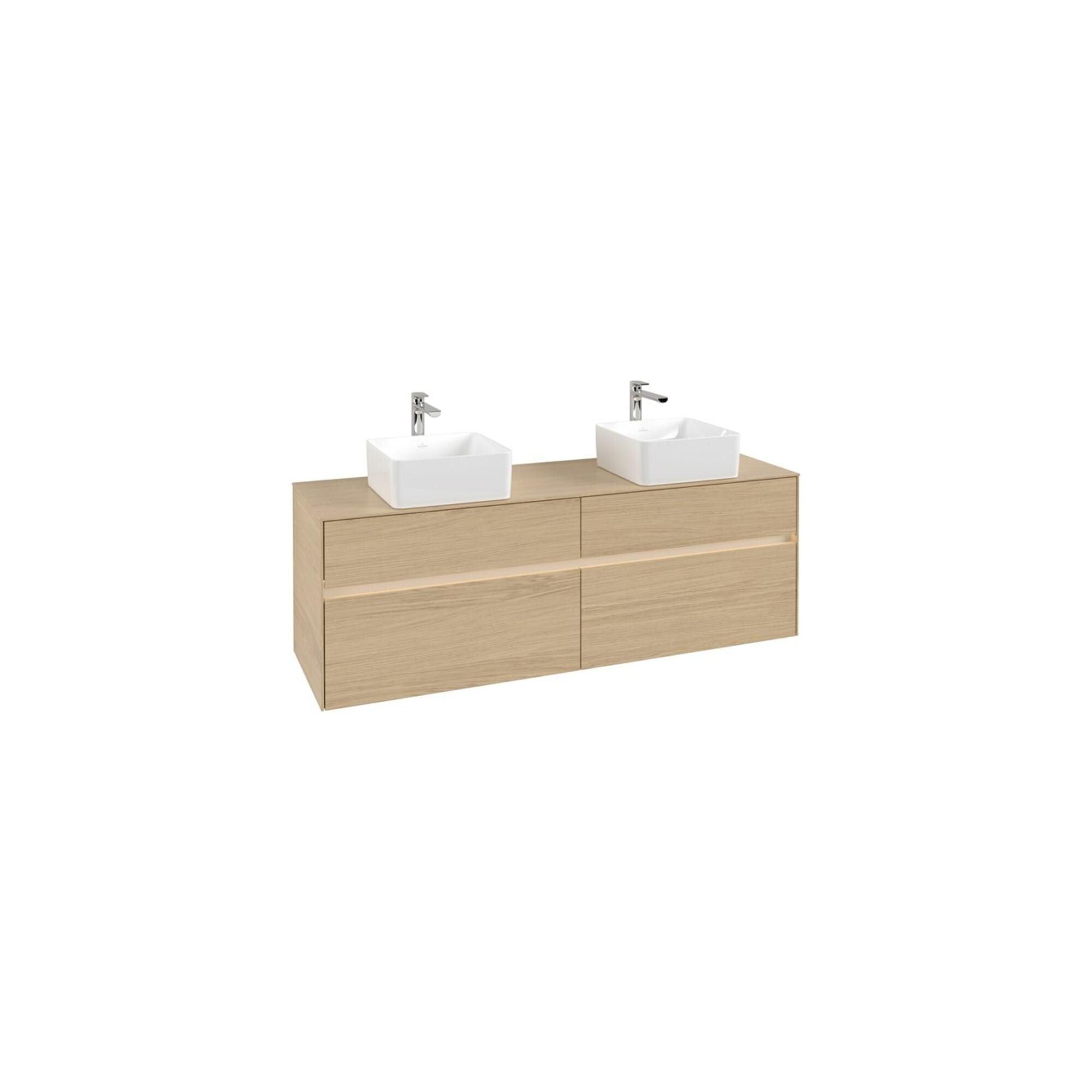 V&B Waschtischunterschrank Collaro 160X54,8X50Cm, F 2 Wt, M Led, Nord Oa ; Villeroy & Boch (C052B0VJ)