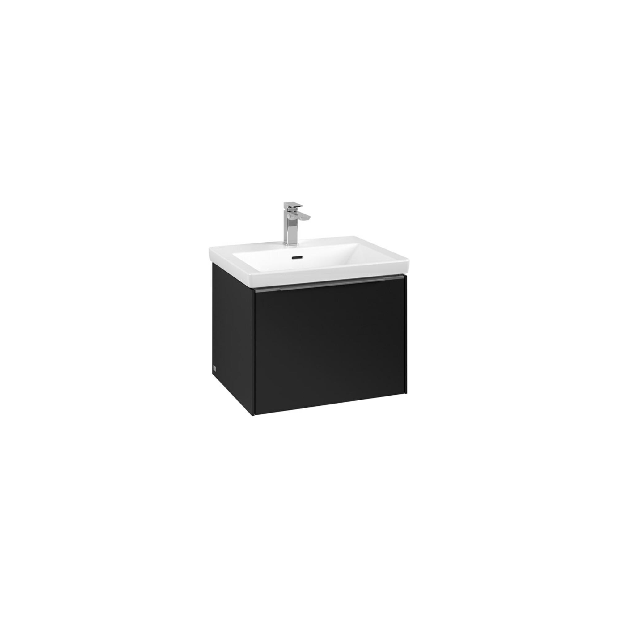 V&B Waschtischunterschrank Subway 3.0 57,2X42,9X47,8Cm, O Le/Gr Al G, Volc Bla ; Villeroy & Boch (C57700VL)