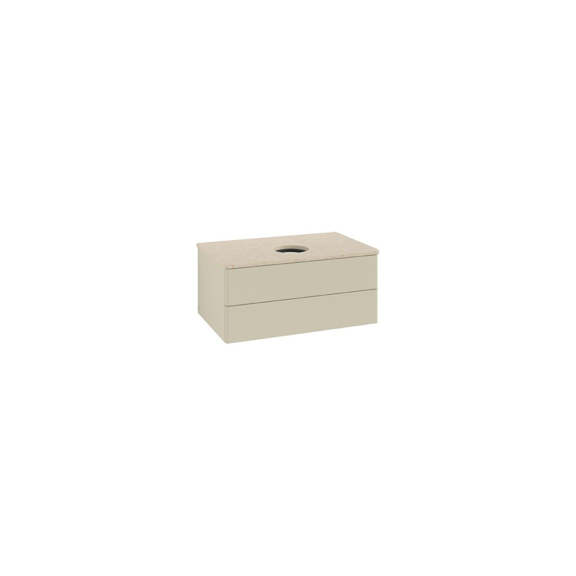 V&B Waschtischunterschrank Ohne Frontstruktur Antao 80X36X50Cm, WBP Botti., Si Gr M Lac ; Villeroy & Boch (K19013HJ)