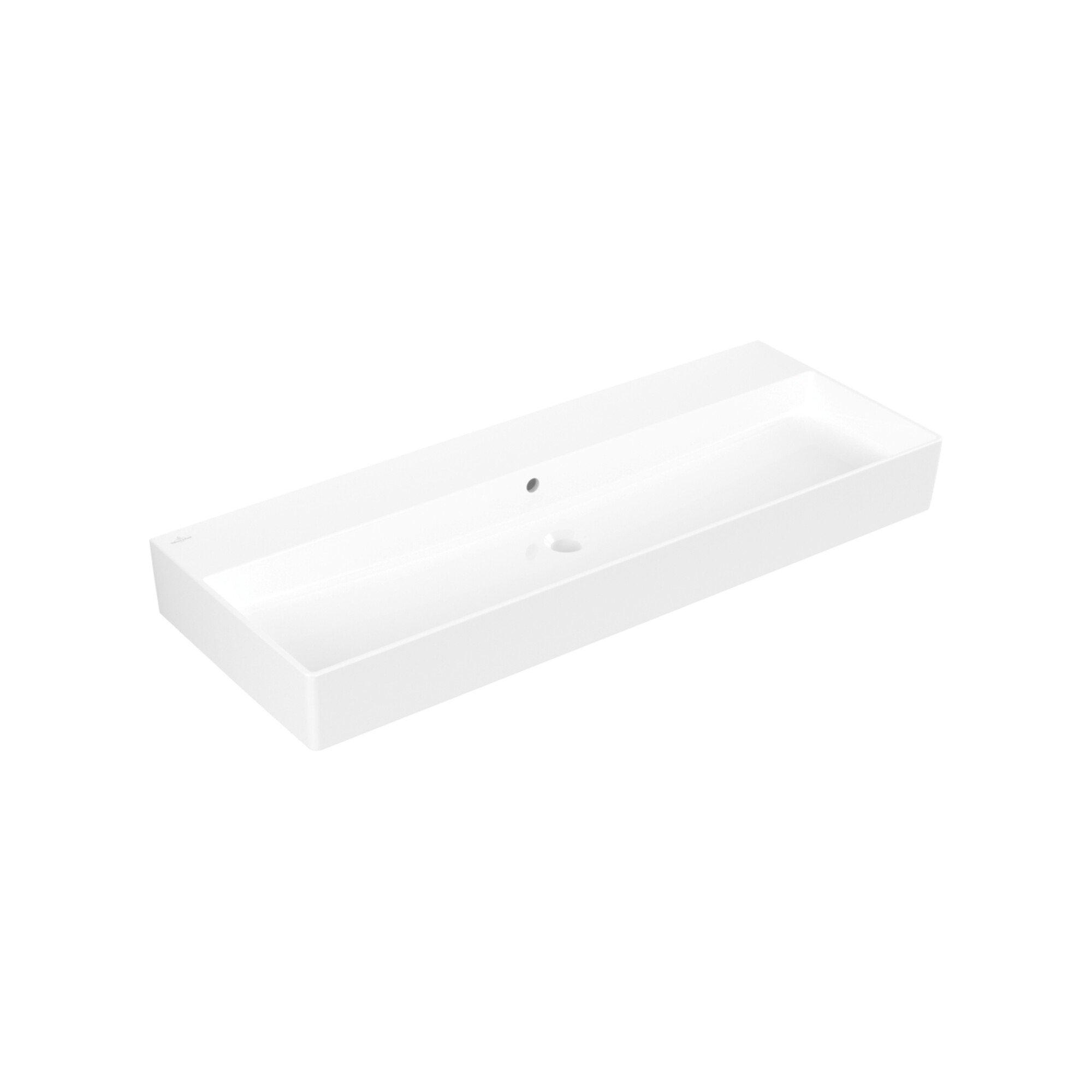 V&B Waschtisch Memento 2.0 120X47Cm, M ÜBerlauf, Weiß Alpin C-Plus ; Villeroy & Boch (4A22C6R1)
