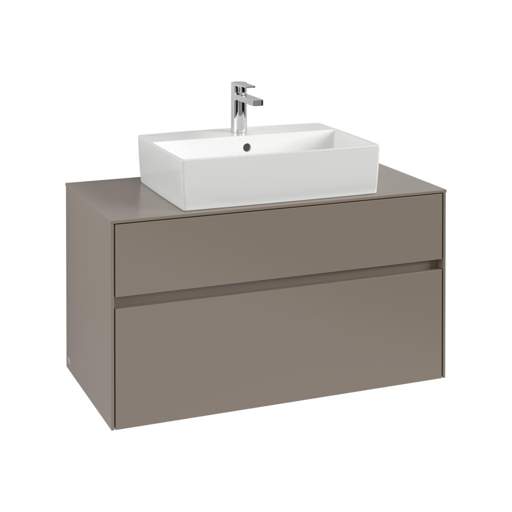 V&B Waschtischunterschrank Collaro 100X54,8X50Cm, Wt Mittig, Marine Blue ; Villeroy & Boch (C12500VQ)