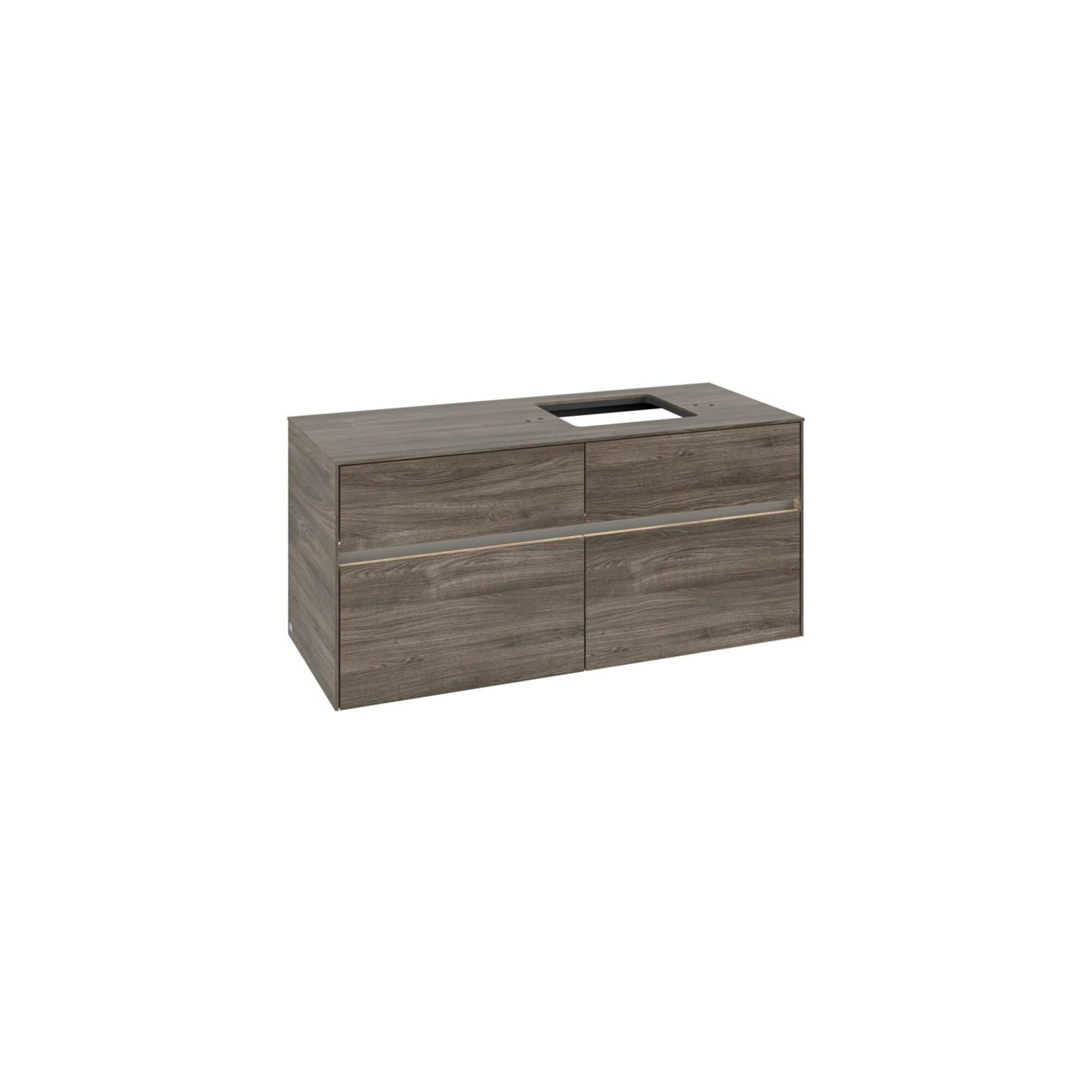 V&B Waschtischunterschrank Collaro 120X54,8X50Cm, WT R, LED 8,8 W, St. Oa ; Villeroy & Boch (C130B0RK)