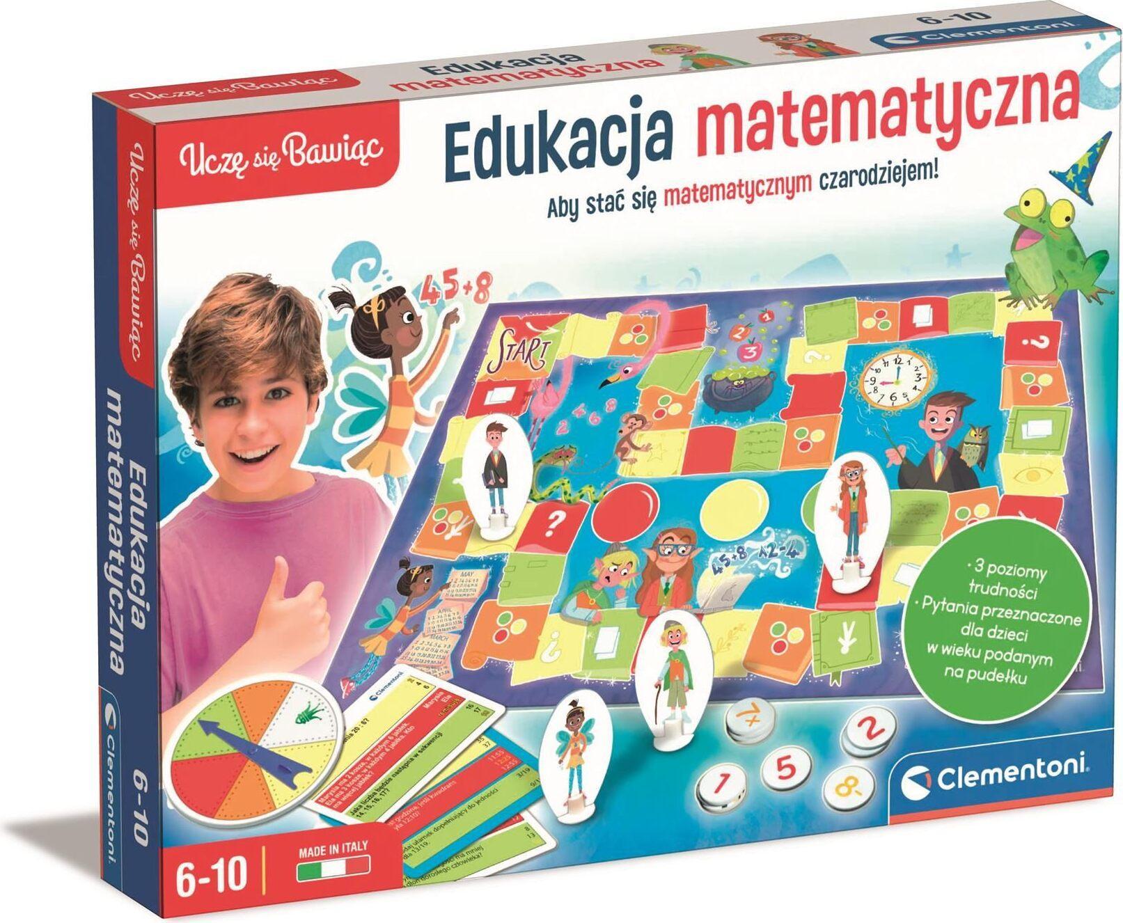 Clementoni Imparare A Giocare Alla Matematica Educazione 50778