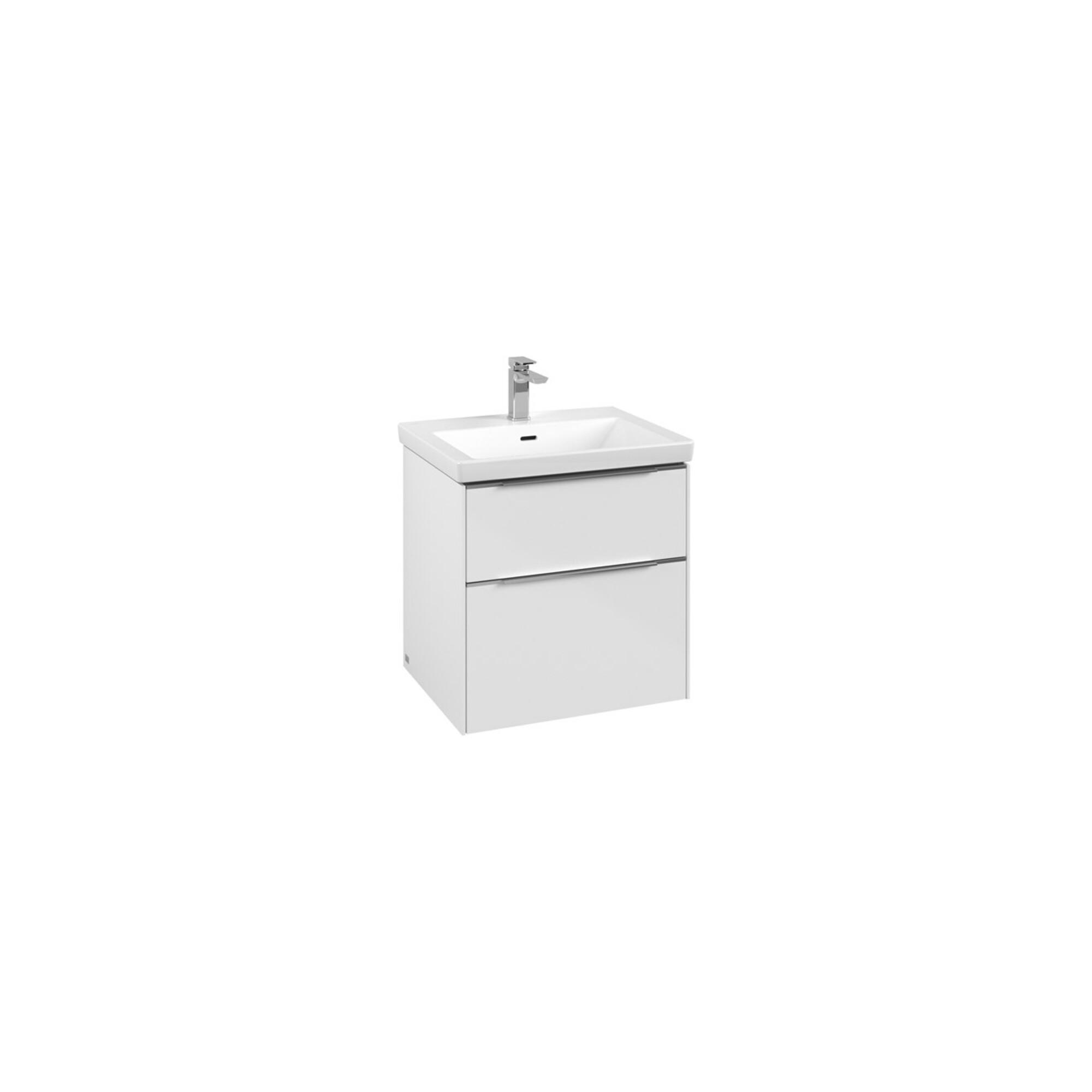V&B Waschtischunterschrank Subway 3.0 57,2X57,6X47,8Cm, O Le/Gr Al G, Bri Wh. ; Villeroy & Boch (C57800VE)