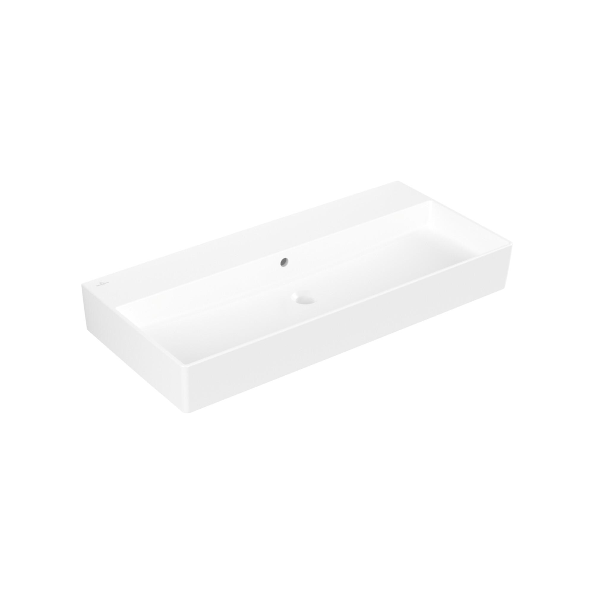 V&B Waschtisch Memento 2.0 100X47Cm, Geschli., M ÜL, St. Wh. C-Plus ; Villeroy & Boch (4A221JRW)