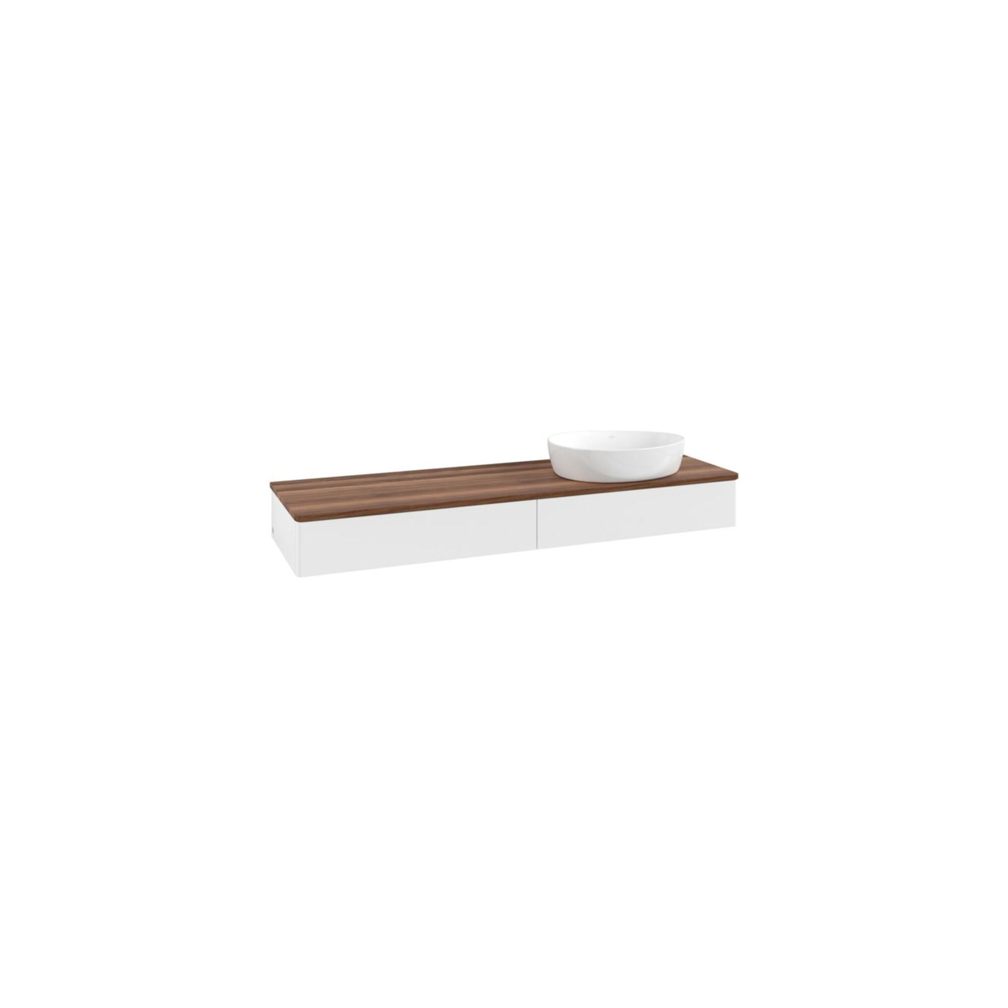 V&B Waschtischunterschrank Ohne Frontstruktur Antao 160X50Cm, Wbp-Farbe W. Wal, Wh. M Lac ; Villeroy & Boch (K16012MT)