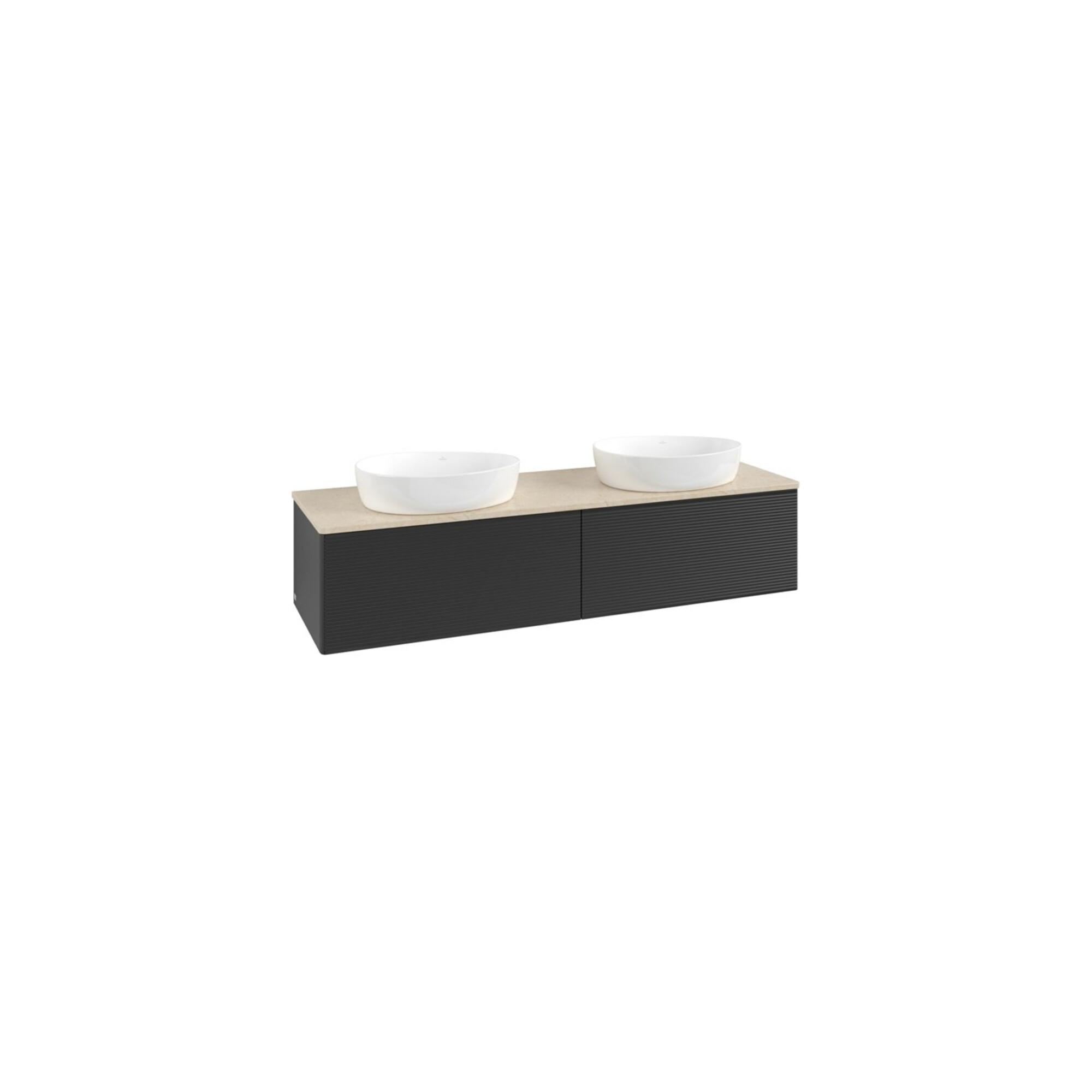 V&B Waschtischunterschrank Mit Frontstruktur Antao 160X36X50Cm, Wbp-Farbe Botti., Bla M Lac ; Villeroy & Boch (K39113PD)