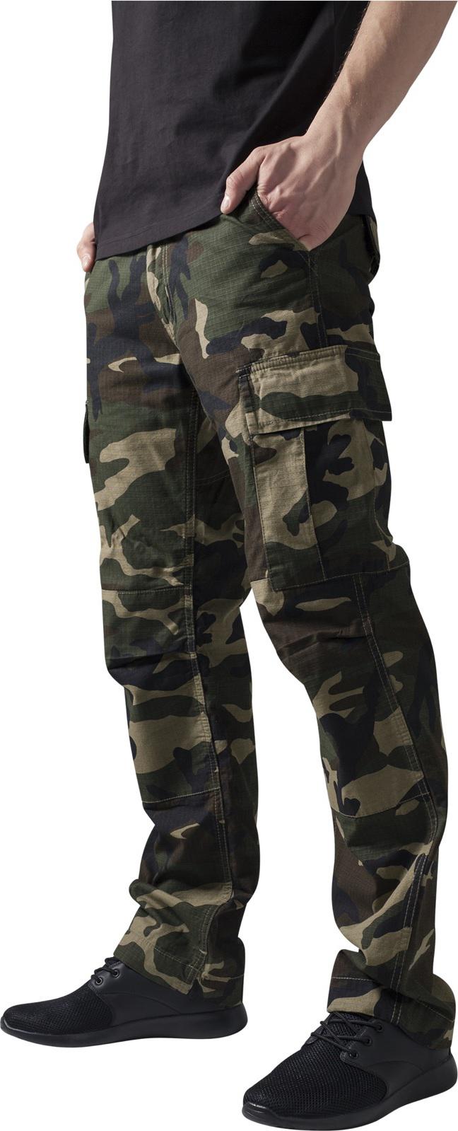 Pantalone Urban Classics Camo, Taglia: 36; Colore: Wood/Camo