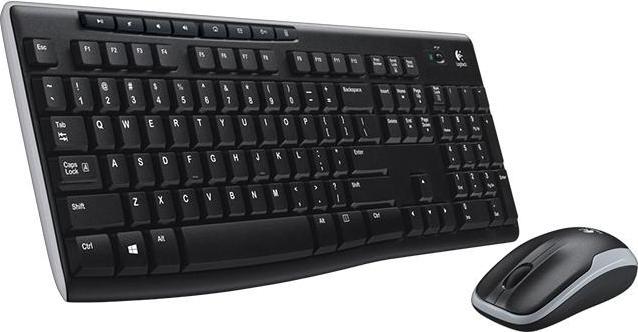 Logitech MK270 Tastiera Rf Wireless Qwertz Ungherese Nero - Tastiere (Standard, Wireless, Rf Wireless, Qwertz, Nero)