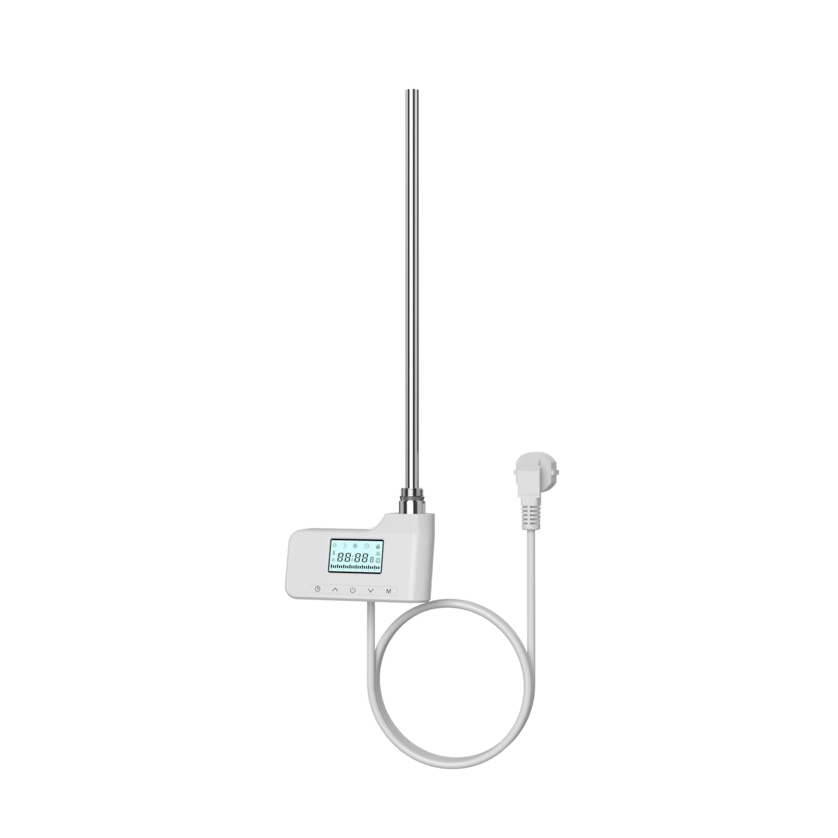 Sanotechnik Heizstab 500W mit digital Thermostat weiß