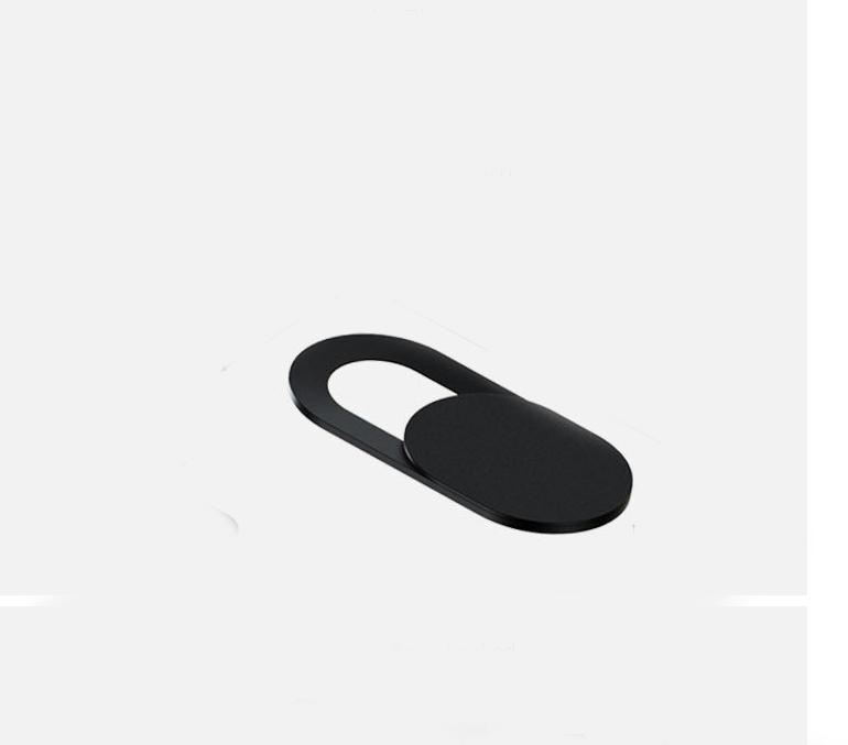 Coperchio Protettivo Della Fotocamera Privacy Webcam Impedire Hacker Snooping Applicazione Universale Rotondo Nero