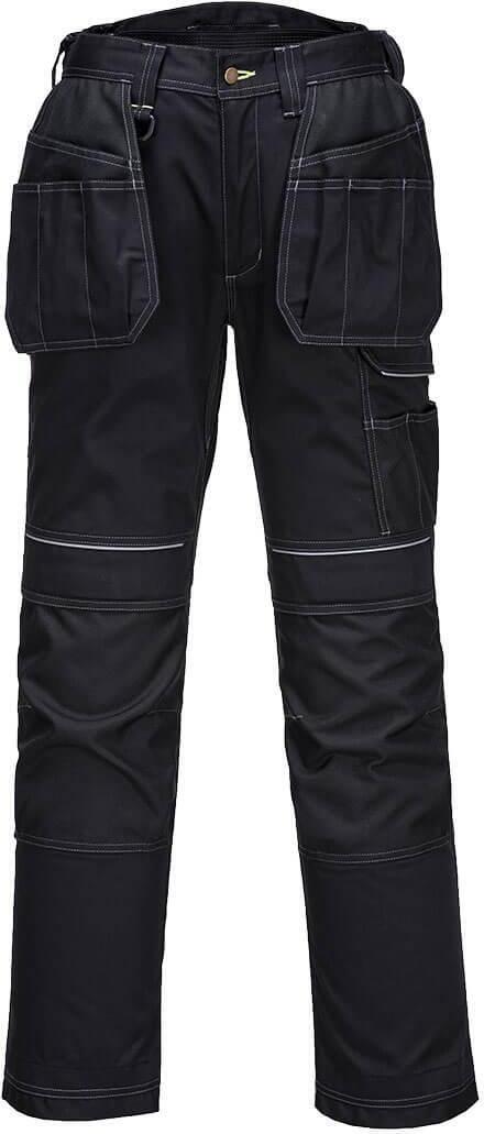 Portwest - Pantaloni "PW3"" Da Uomo - Lavoro PW998 (32R) (Nero)"