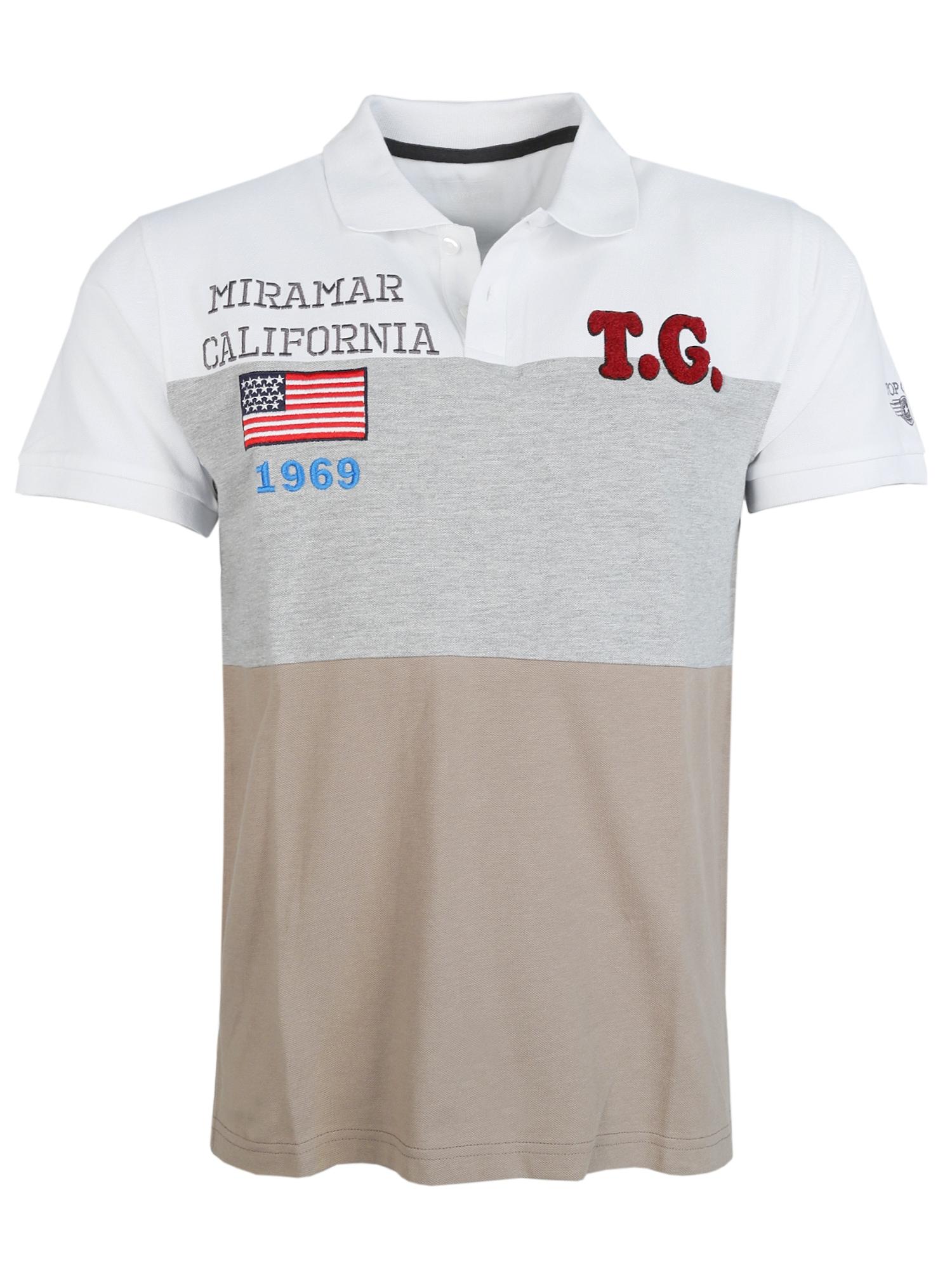 T-Shirt Top Gun "TG20201019", Herren, Gr. 54XL, Weiß (Sanftes Weiß), Obermaterial: 100% Baumwolle, Shirts T-Shirt