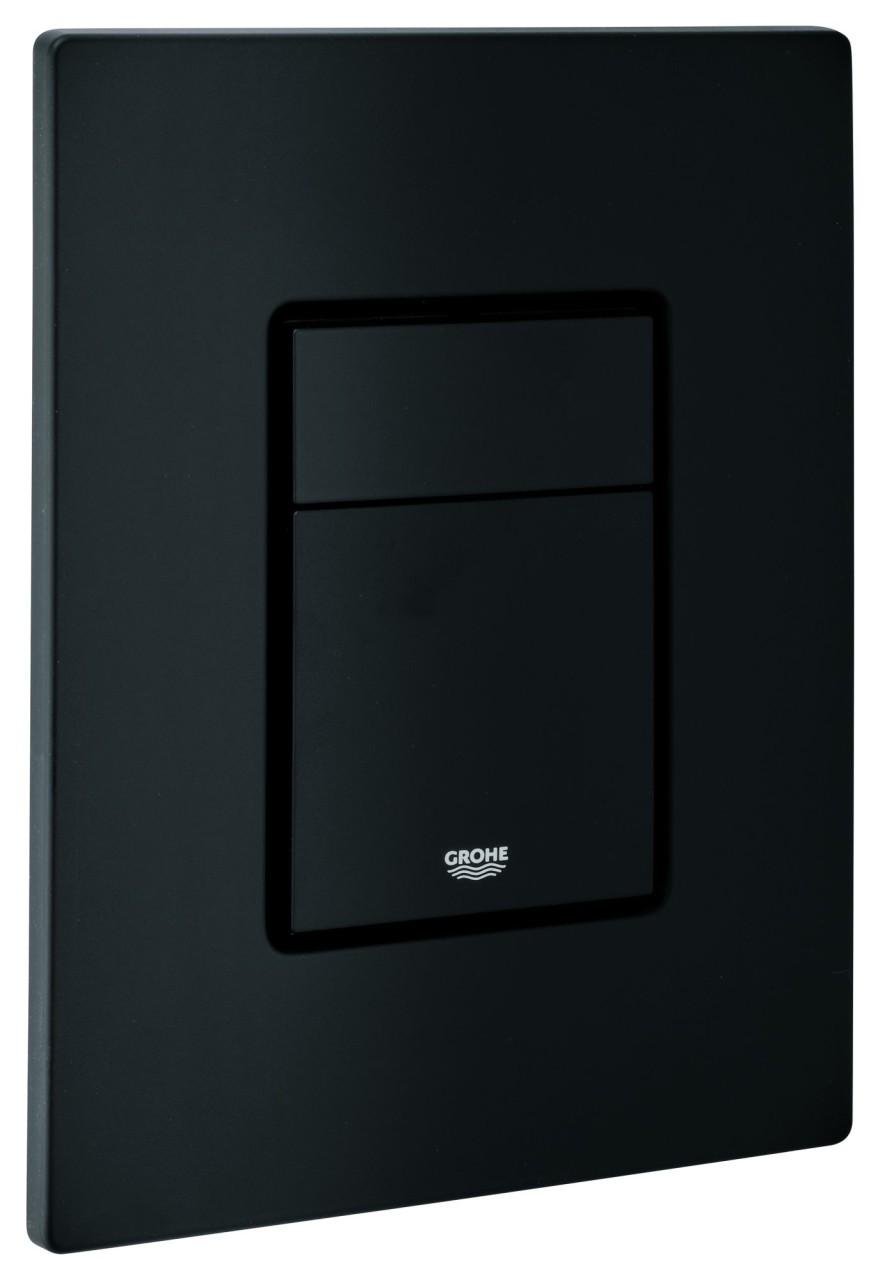 Grohe Abdeckplatte 42371 Mit Drucktaste Phantom Black, 42371KF0 42371KF0