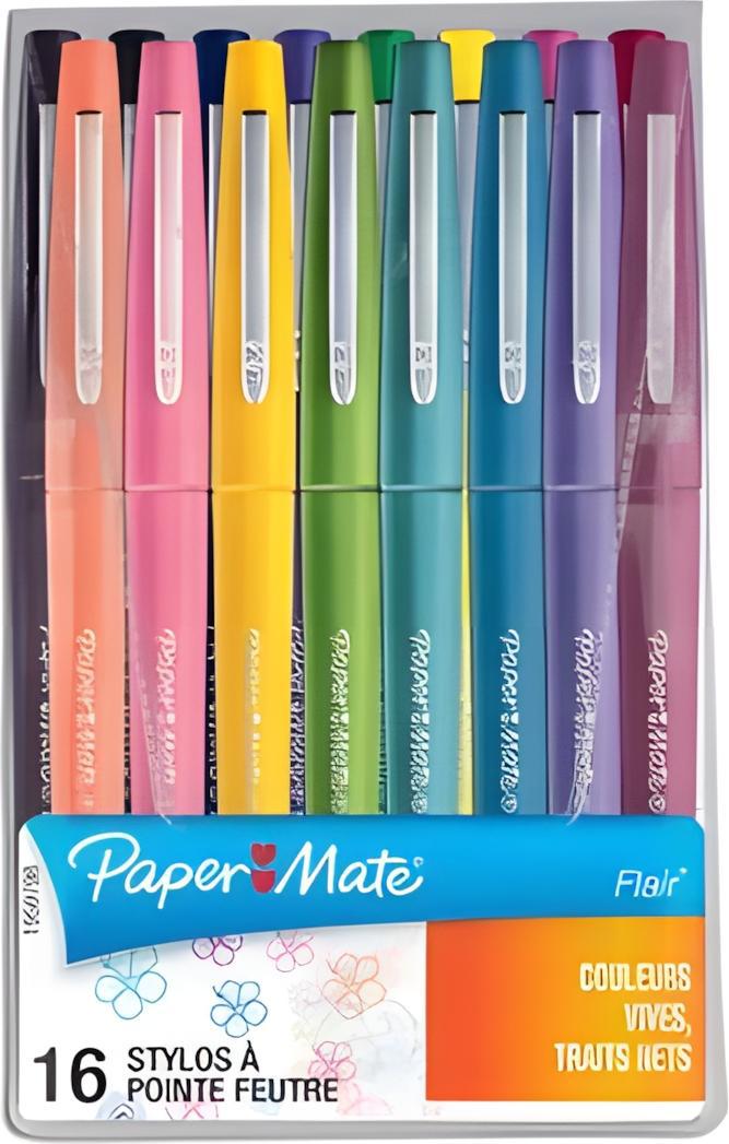 Paper Mate 2061396 1X16 Pennarelli Paper Mate Flair Tropical Vacation M 0,7 Mm