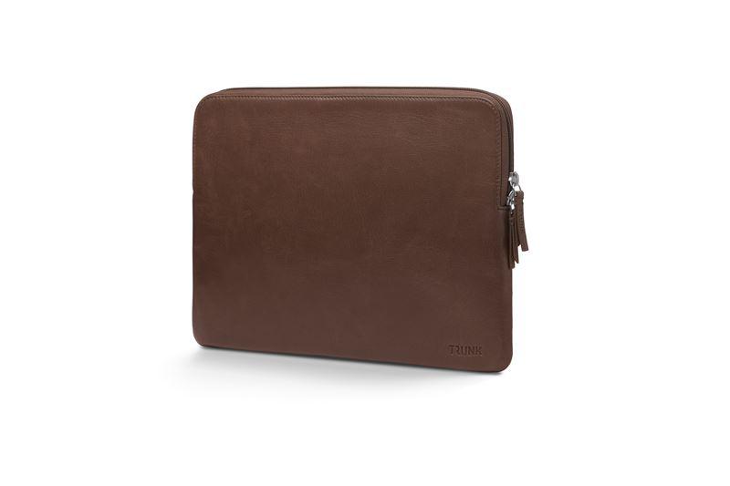 Manicotto In Pelle Trunk, Marrone - Macbook Pro 13"/Macbook Air 13"""
