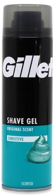 Gillette Sensitive Gel Per Una Rasatura Uniforme 200 Ml
