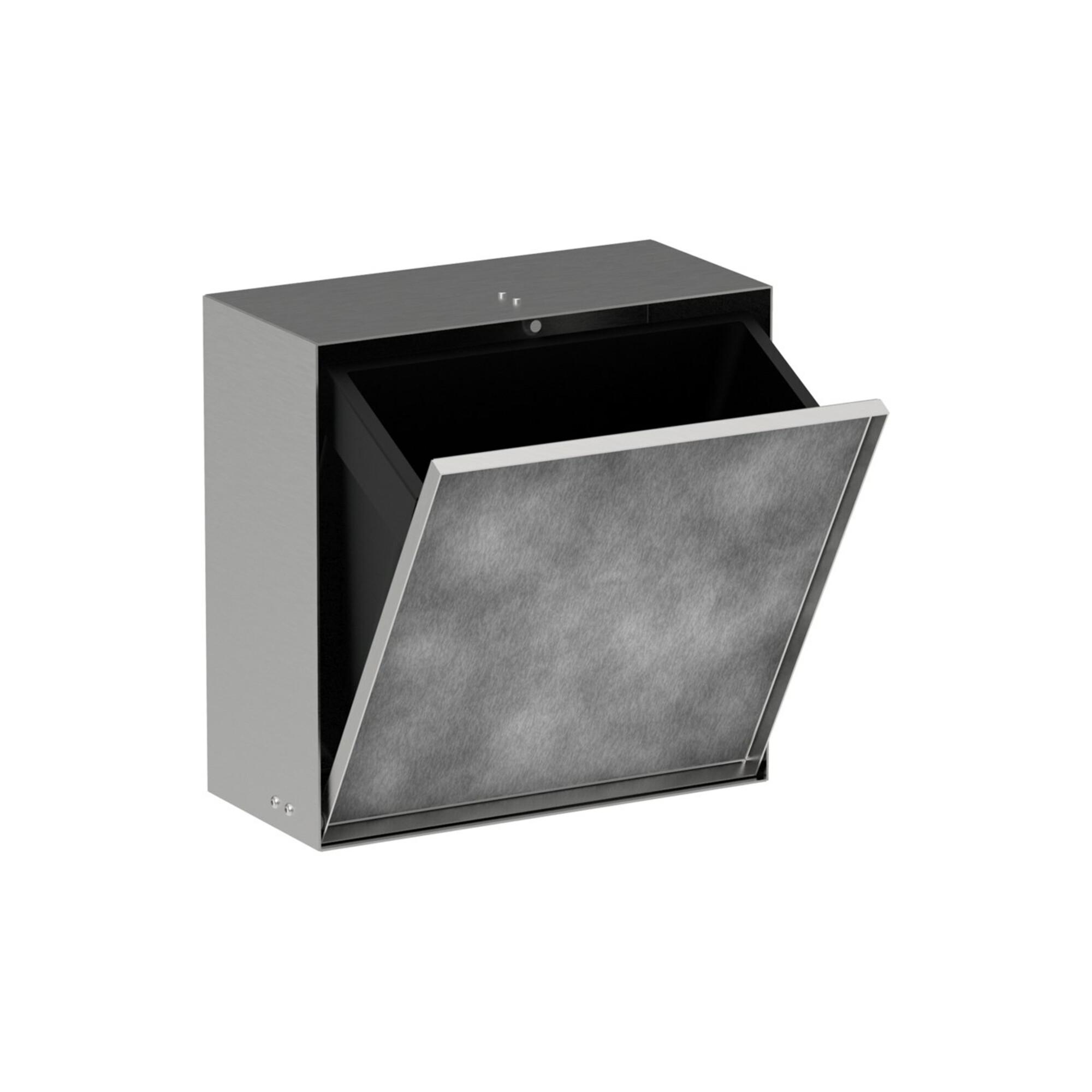 Hansgrohe Xtrastoris Rock Eb-Abfalleimer 300X300X140Mm, M Befl. T., Es Optic (56090800)