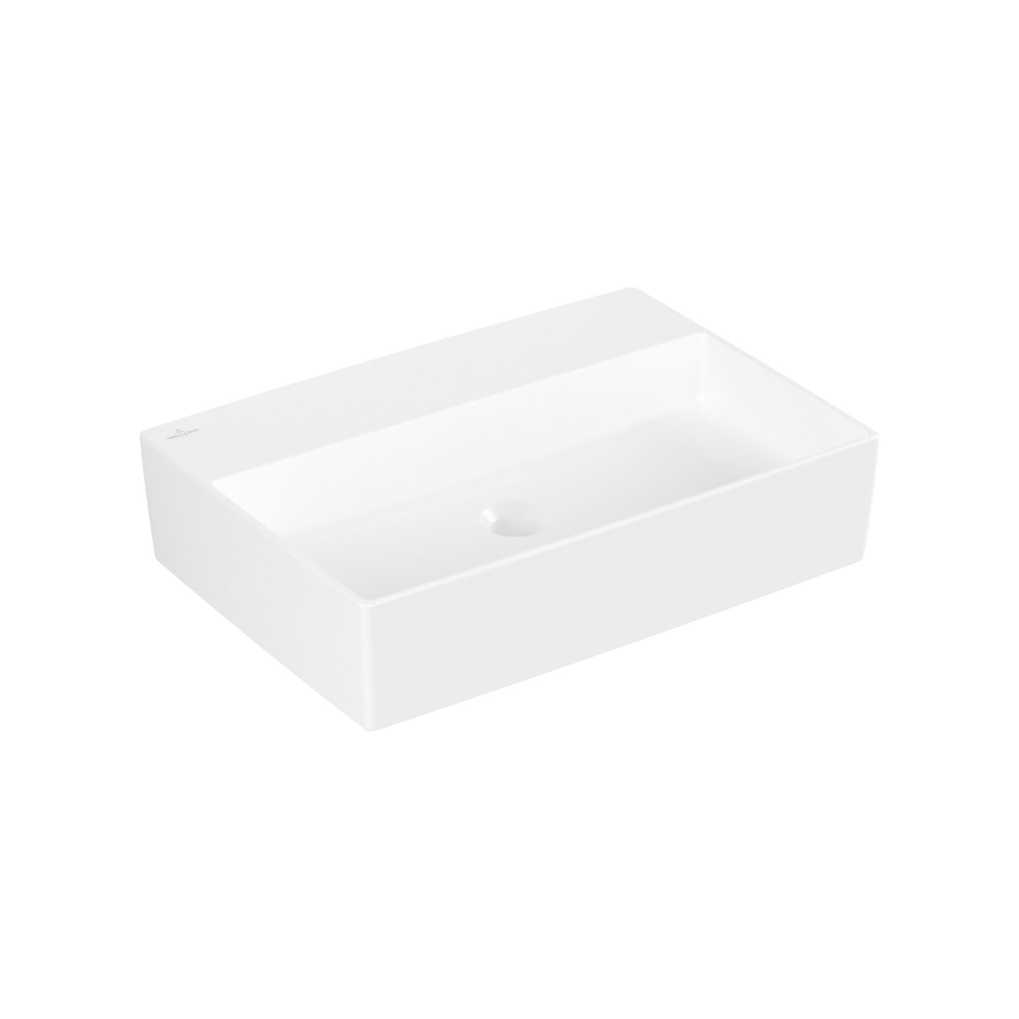 V&B Aufsatzwaschtisch Memento 2.0 63, Stone White C-Plus, 60X42Cm ; Villeroy & Boch (4A0763RW)