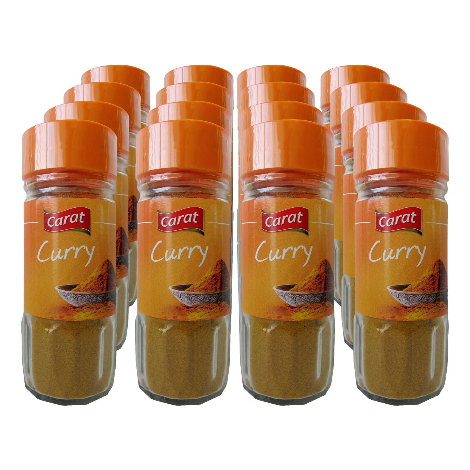 Carat Curry Pulver 45 g, 16er Pack