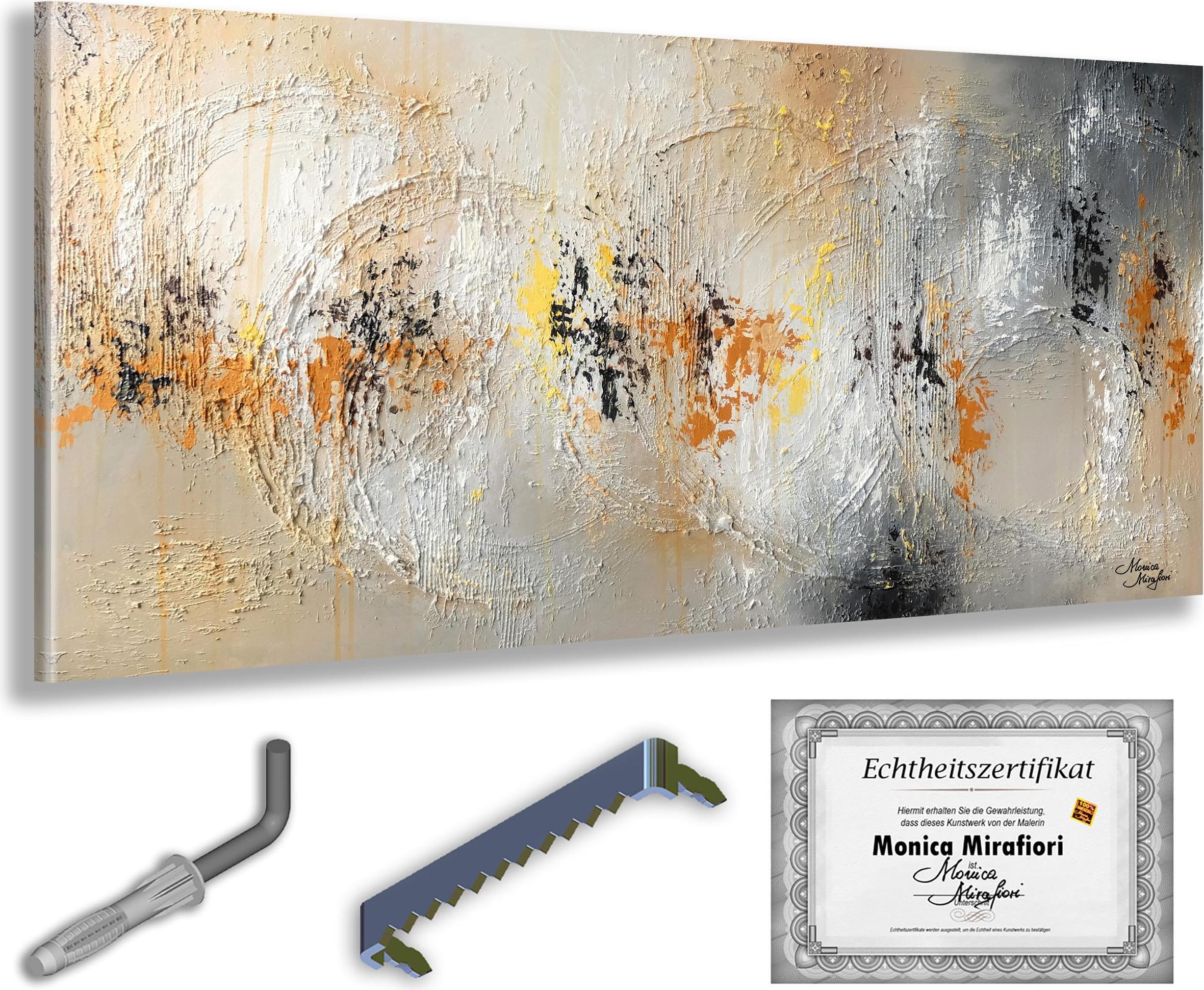 Monica Mirafiori I 100% Dipinto A Mano I Pittura "Libertà"" 140X70Cm | Pittura Dipinta A Mano | Pittura Acrilica | Pittura Acrilica Molto Grande I Arte Moderna I Quadri D'arte"