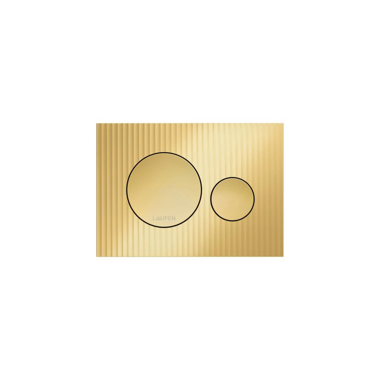 Laufen BetäTigungsplatte Moondance Ineo 203X145X6 Aus Kunsstoff, Pvd Blassgold Matt, H9001161650001 H9001161650001