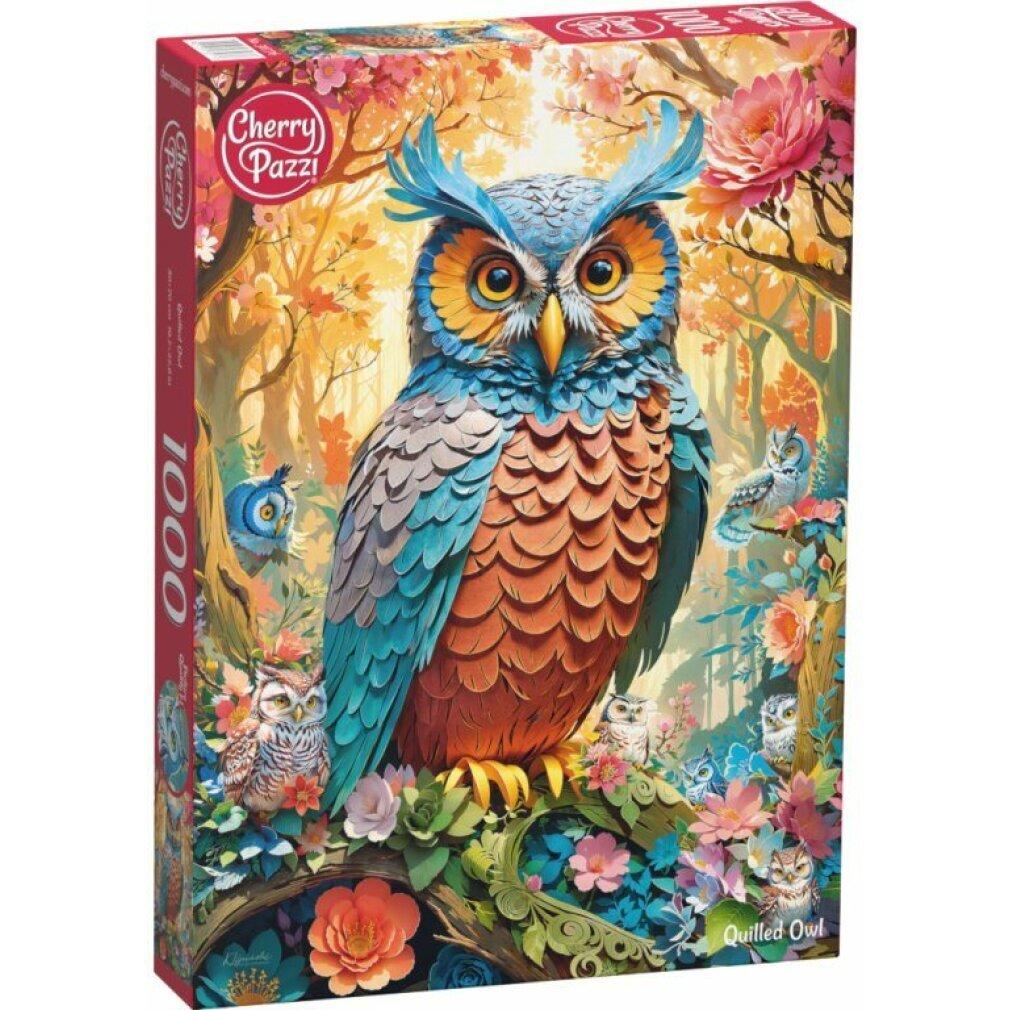 Cherry Pazzi Gufo Di Carta Puzzle 1000 Pezzi