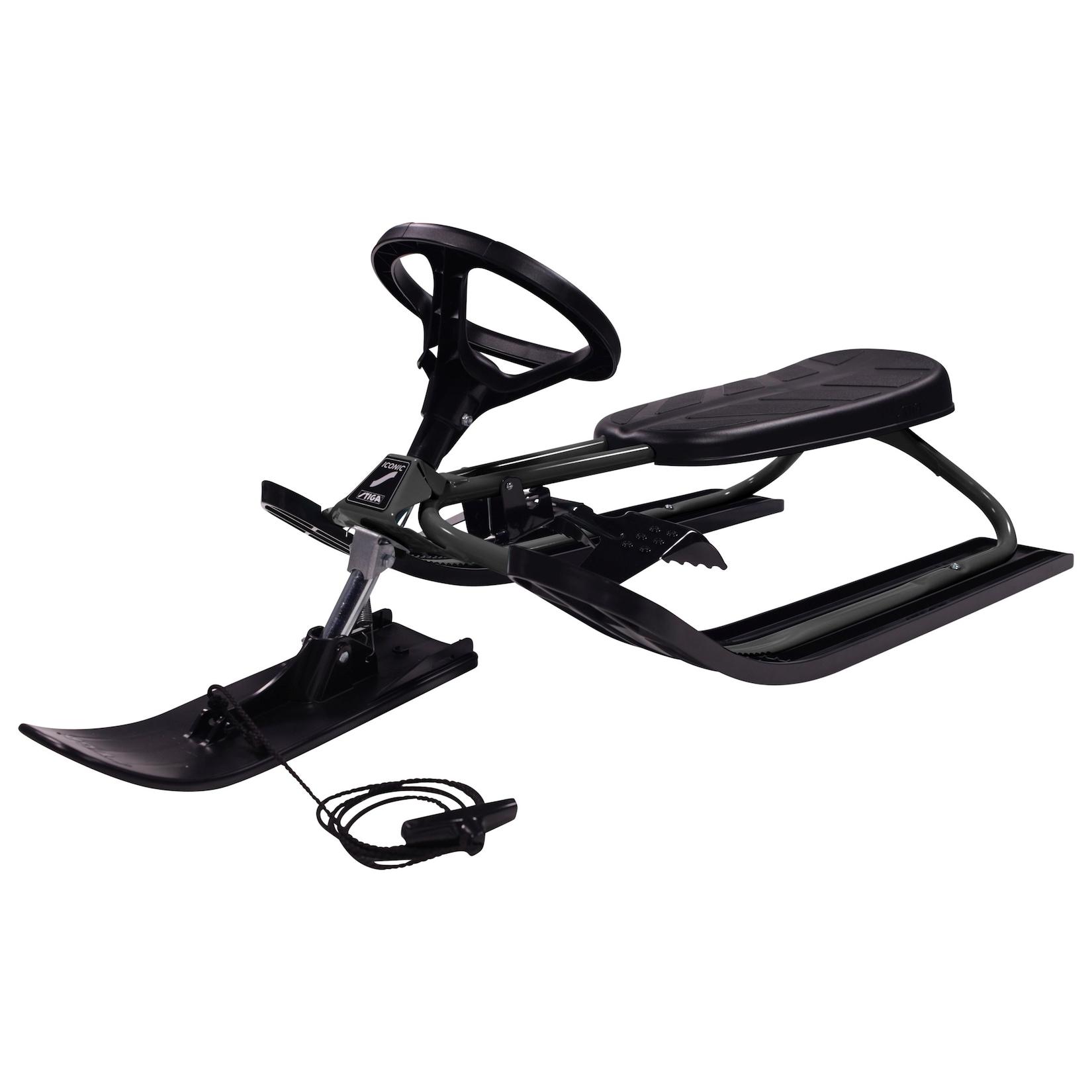 Stiga Sports Lenkschlitten Racer Iconic, grau