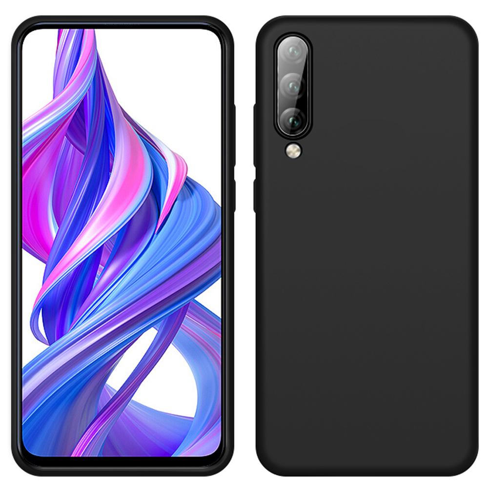 Custodia Huawei P Smart Z, Custodia Protettiva In Silicone Liquido Resistente Agli Urti E Ai Graffi Per Huawei P Smart Z Nero