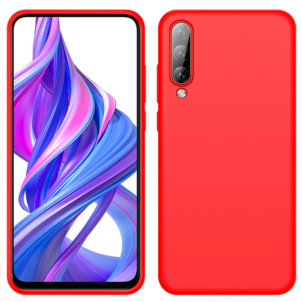 Custodia Huawei P Smart Z, Custodia Protettiva In Silicone Liquido Resistente Agli Urti E Ai Graffi Per Huawei P Smart Z Rosso