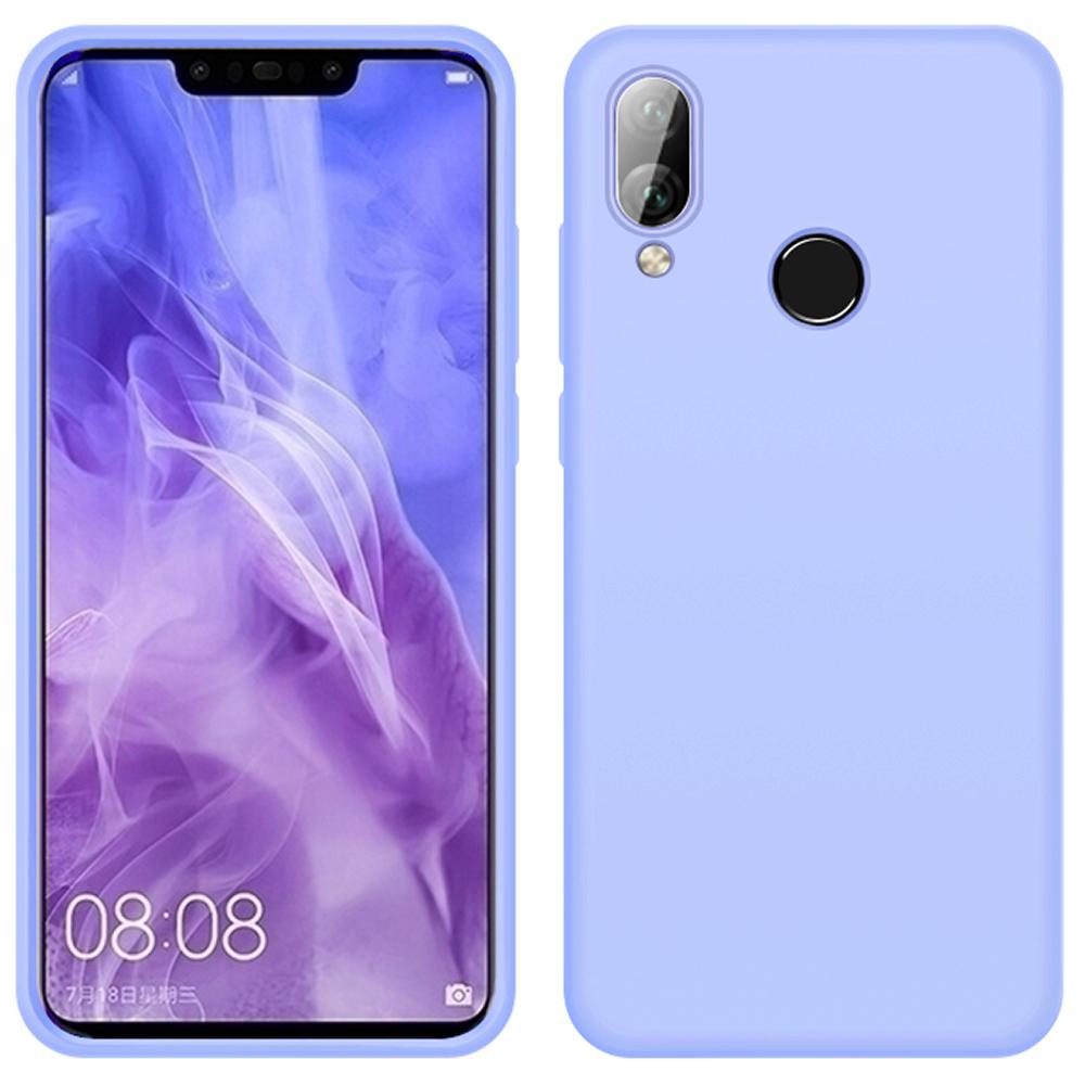 Custodia Huawei Nova 3, Custodia Protettiva In Silicone Liquido Resistente Agli Urti E Ai Graffi Per Huawei Nova 3 Viola