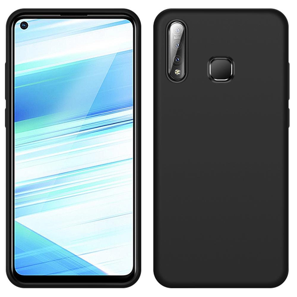 Custodia Vivo Z5X, Custodia Protettiva In Silicone Liquido Resistente Agli Urti E Ai Graffi Per Vivo Z5X Nero