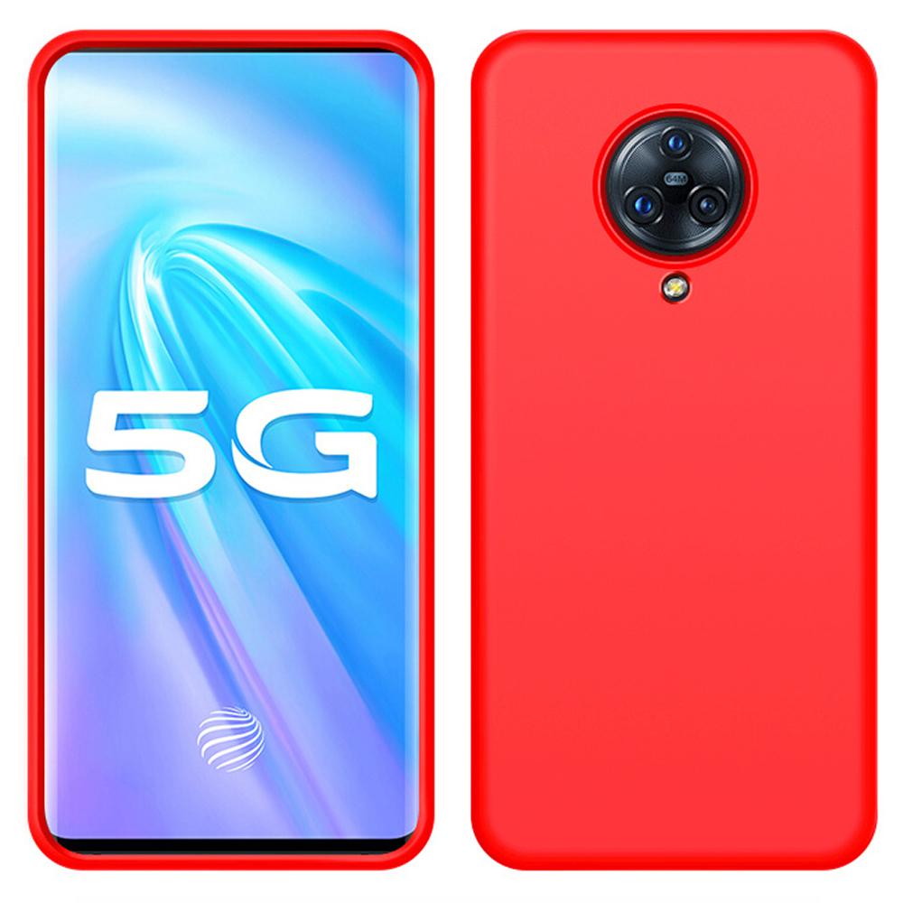 Custodia Vivo Nex 3, Custodia Protettiva In Silicone Liquido Resistente Agli Urti E Ai Graffi Per Vivo Nex 3 Rosso