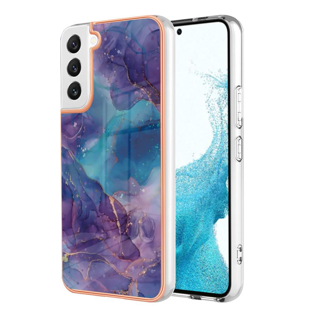 Custodia Per Samsung Galaxy S23 Custodia In Silicone Tpu A Fantasia, Paraurti Antiurto Viola