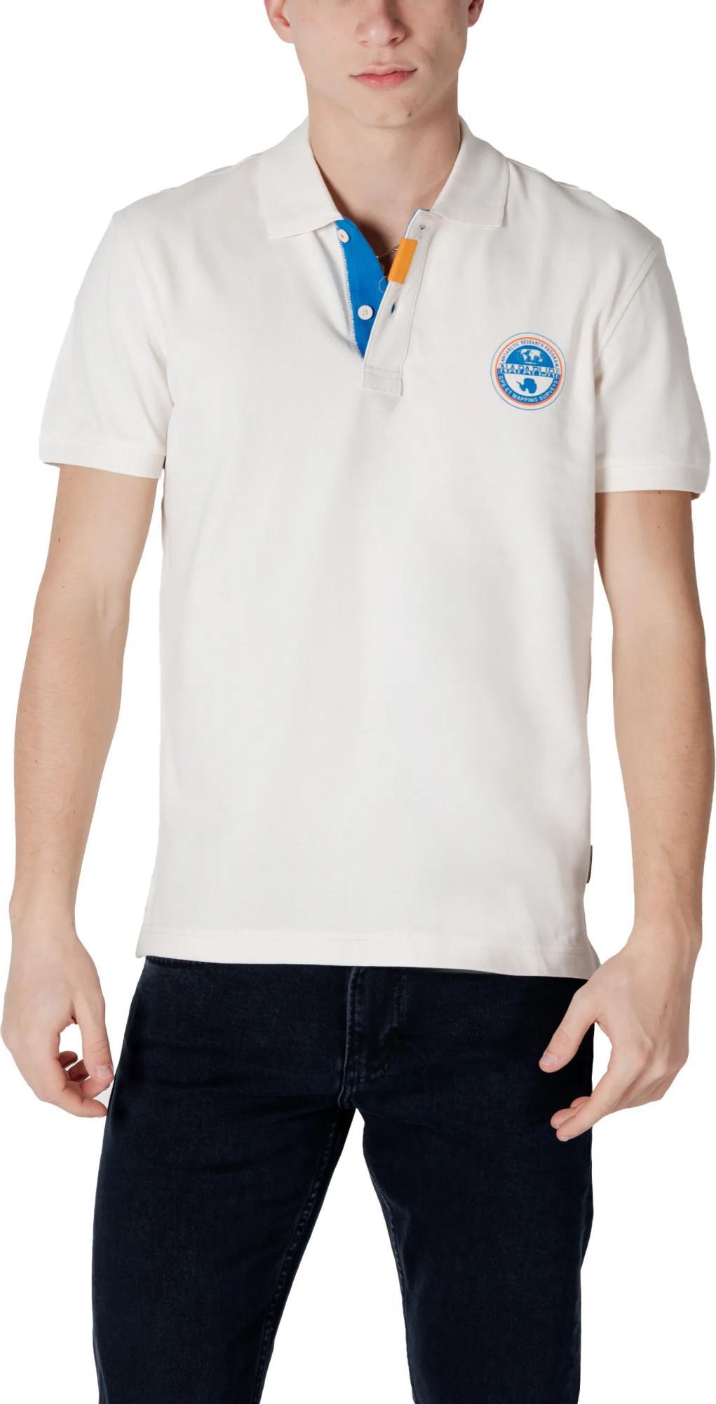 Napapijri Polo Classic Bianco Uomo : Taglia - Xxl Taglia: Xxl
