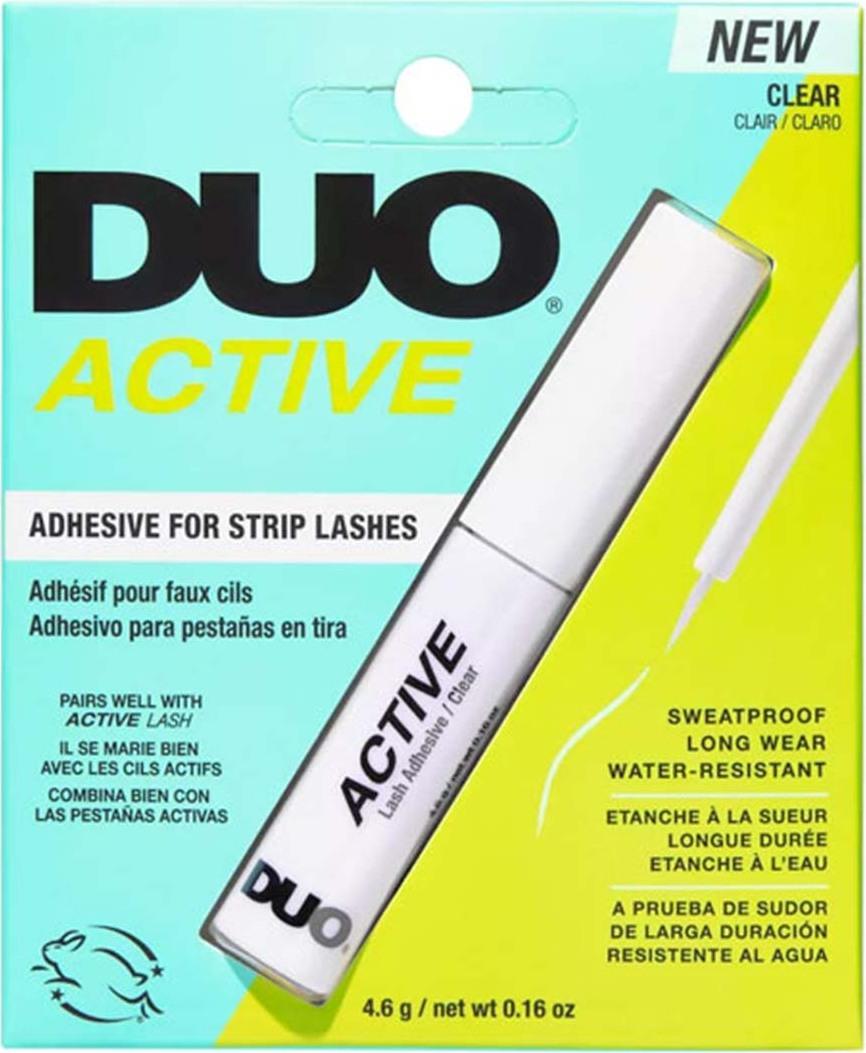 Ardell Duo | Colla Per Ciglia Active Clear - 4,6 G - Impermeabile - Lunga Durata - Senza Lattice